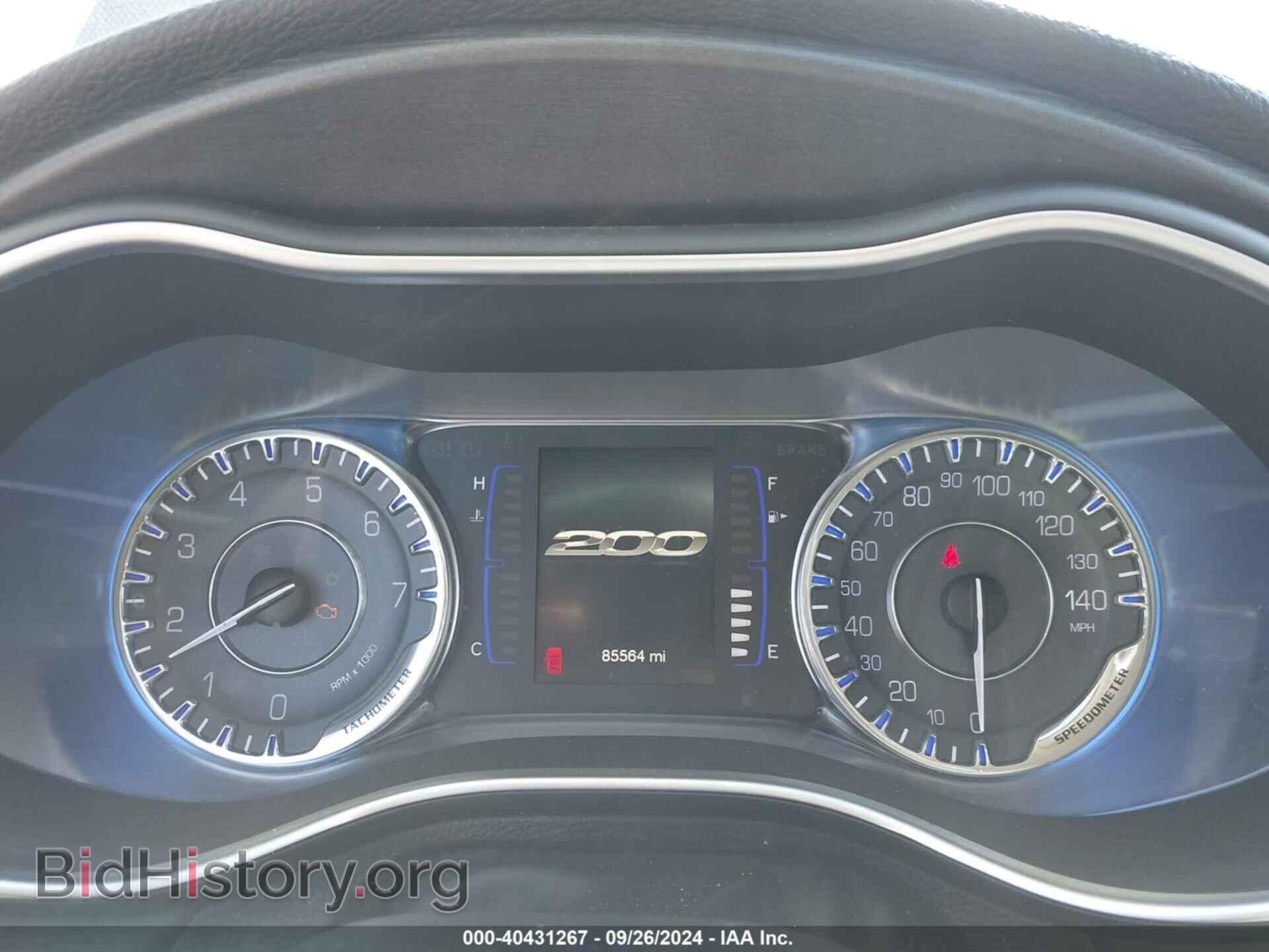 2016 CHRYSLER 200 - VIN: 1C3CCCFB2GN186706 - Фото 7