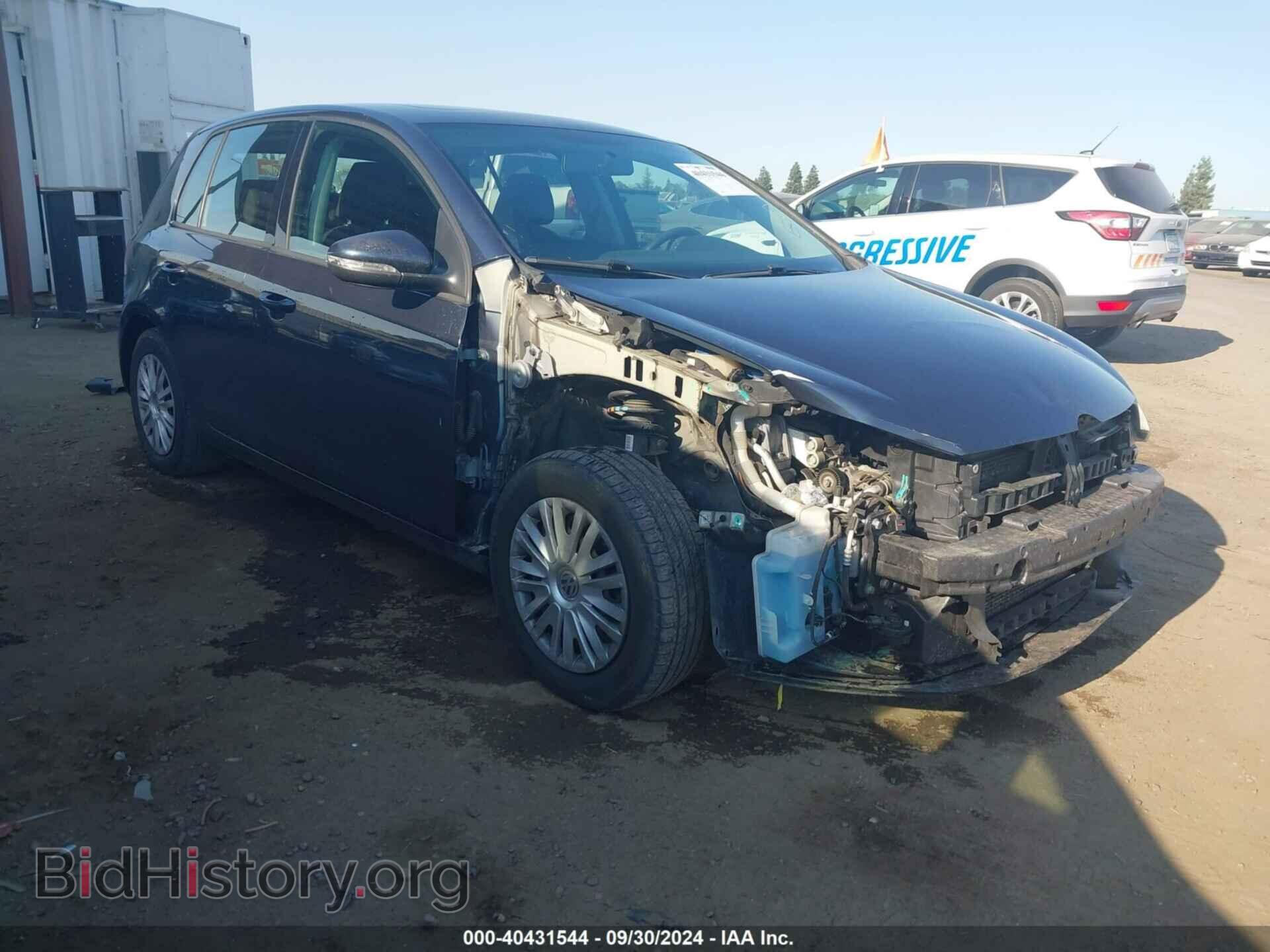 Photo WVWDB7AJ1CW341520 - VOLKSWAGEN GOLF 2012