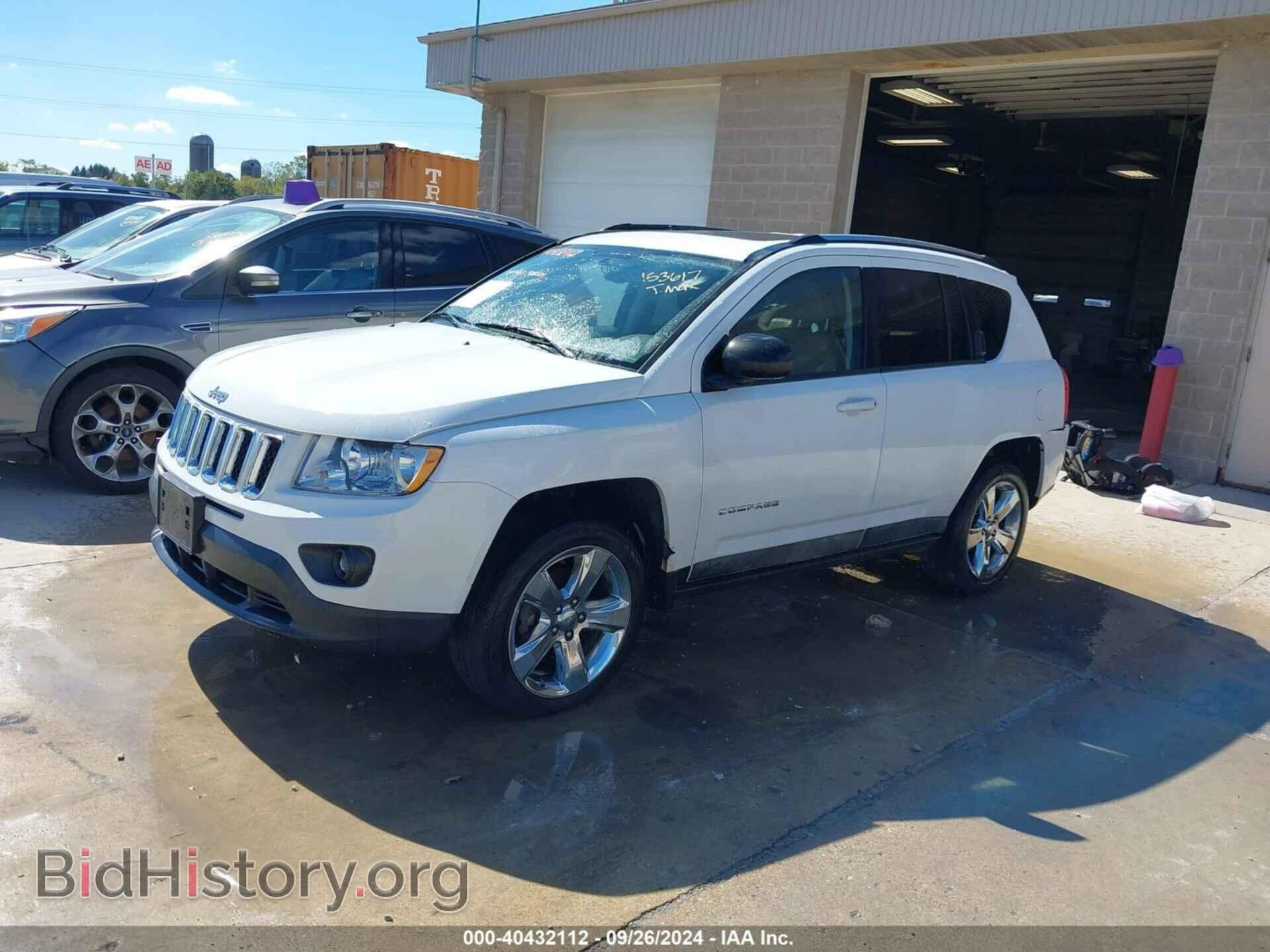 2011 JEEP COMPASS - VIN: 1J4NT5FB2BD153617 - Фото 2