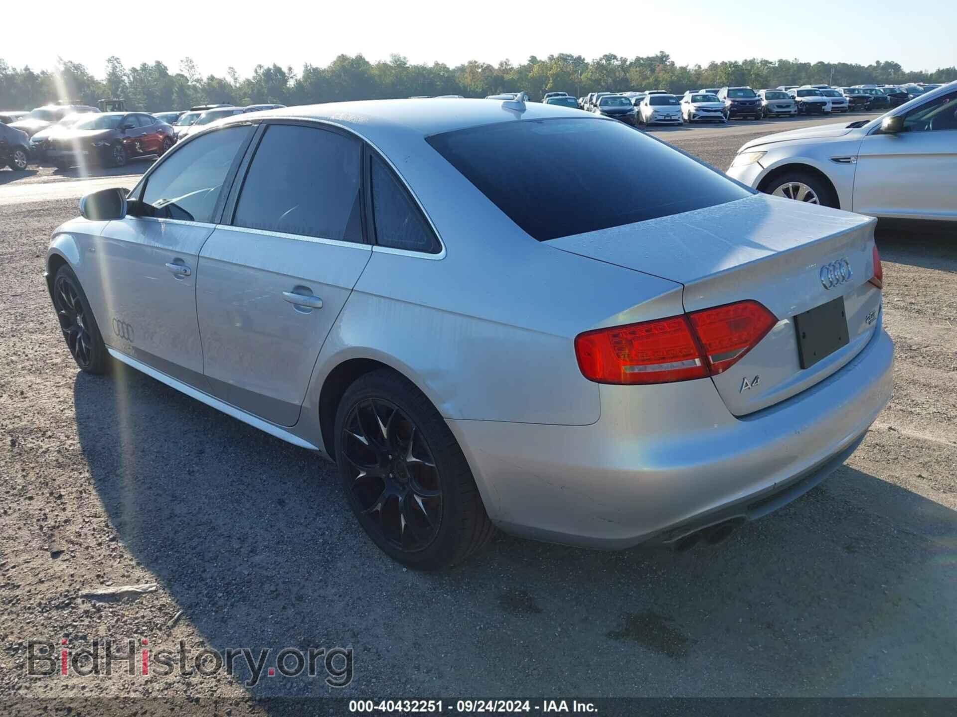 2012 AUDI A4 - VIN: WAUFFAFL6CA115262 - Фото 3