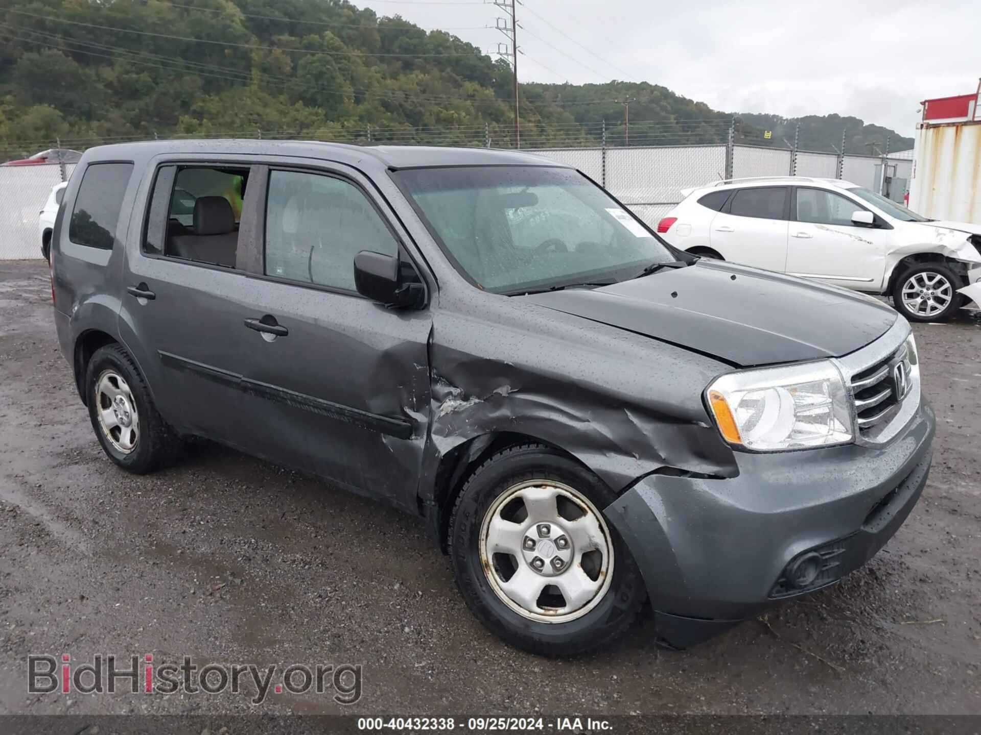 Фотография 5FNYF4H20CB086060 - HONDA PILOT 2012