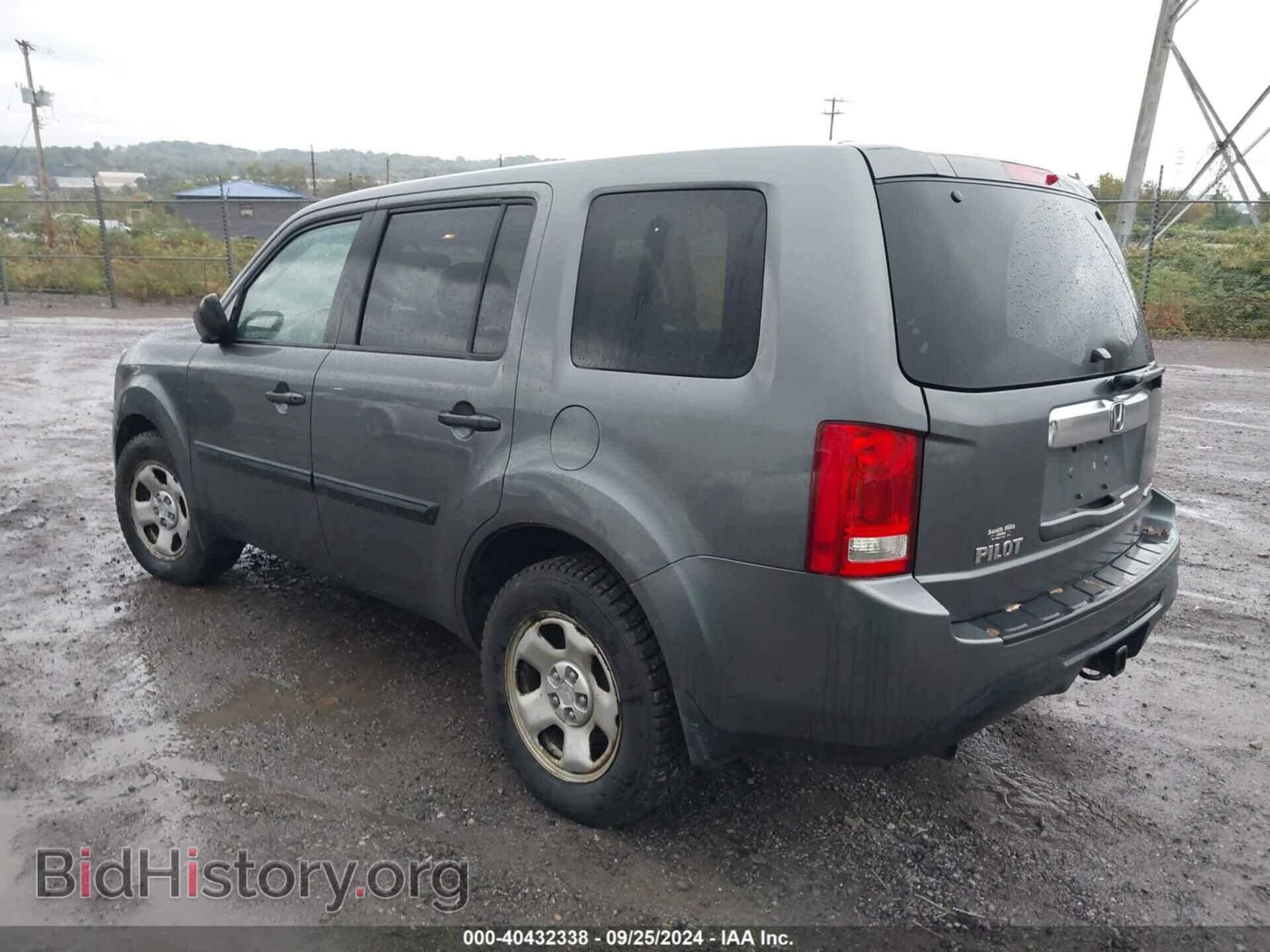2012 HONDA PILOT - VIN: 5FNYF4H20CB086060 - Фото 3