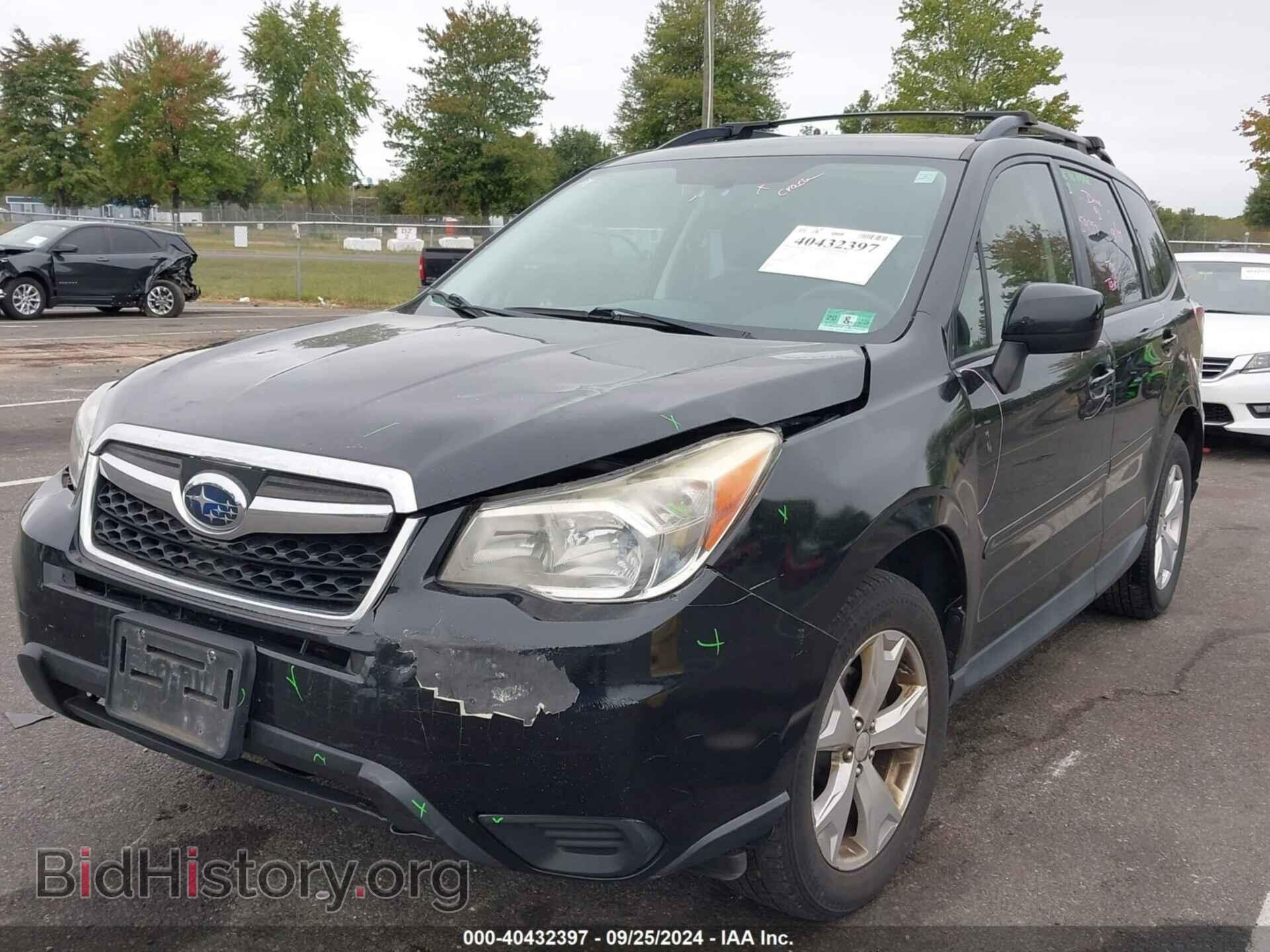 2014 SUBARU FORESTER - VIN: JF2SJAEC6EH466962 - Фото 2