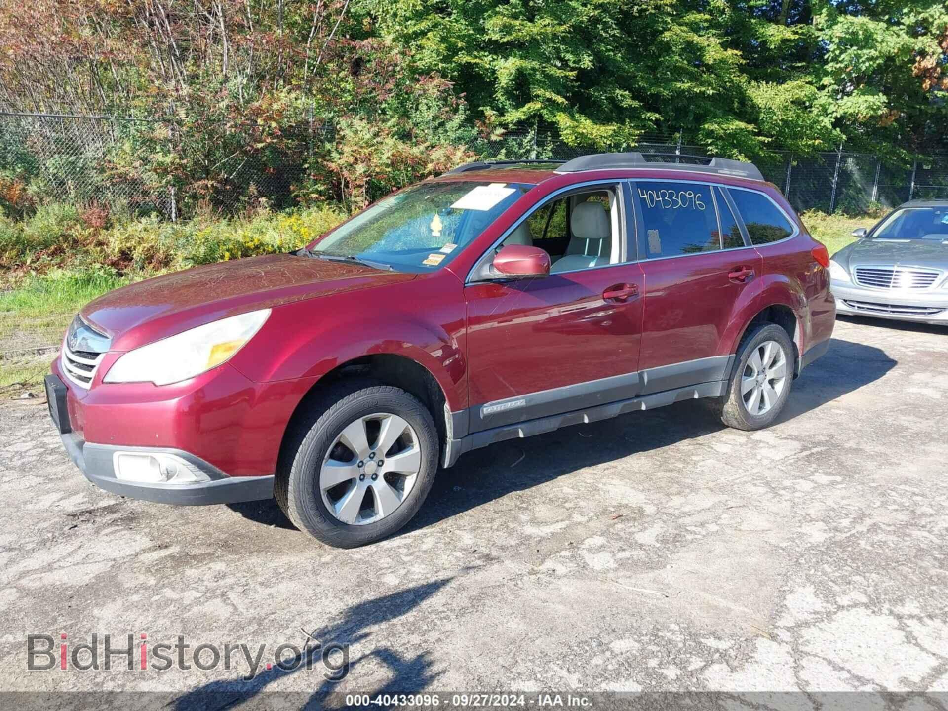 2011 SUBARU OUTBACK - VIN: 4S4BRBGC8B3372032 - Фото 2