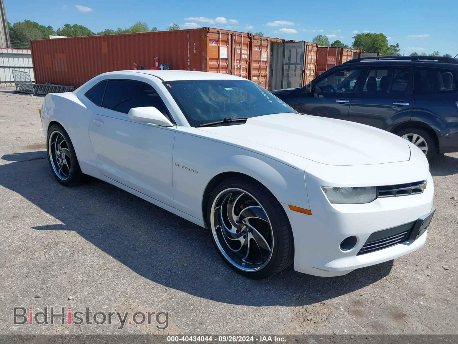 Photo 2G1FB1E32E9123334 - CHEVROLET CAMARO 2014