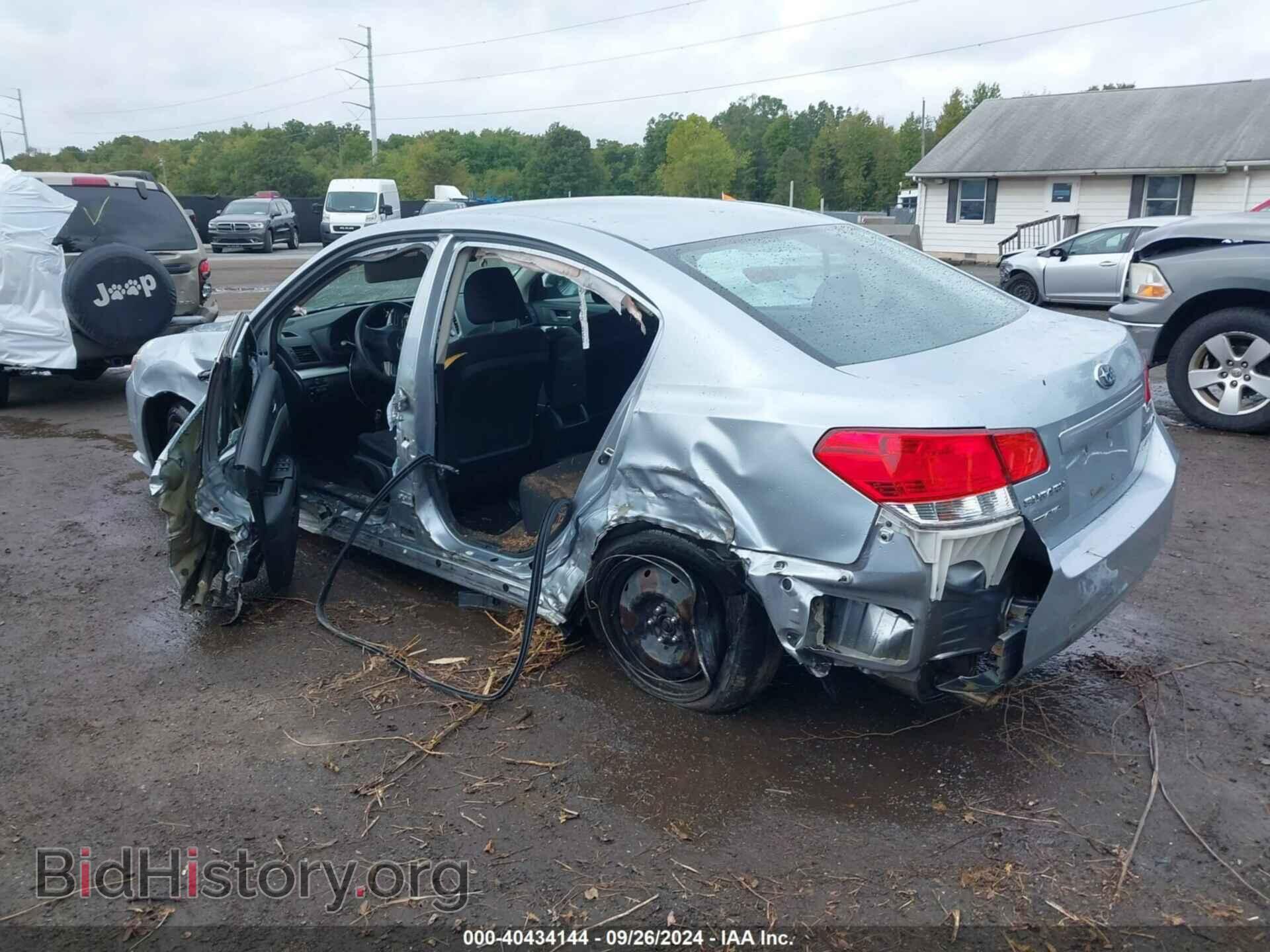2013 SUBARU LEGACY - VIN: 4S3BMBA63D3017679 - Фото 3