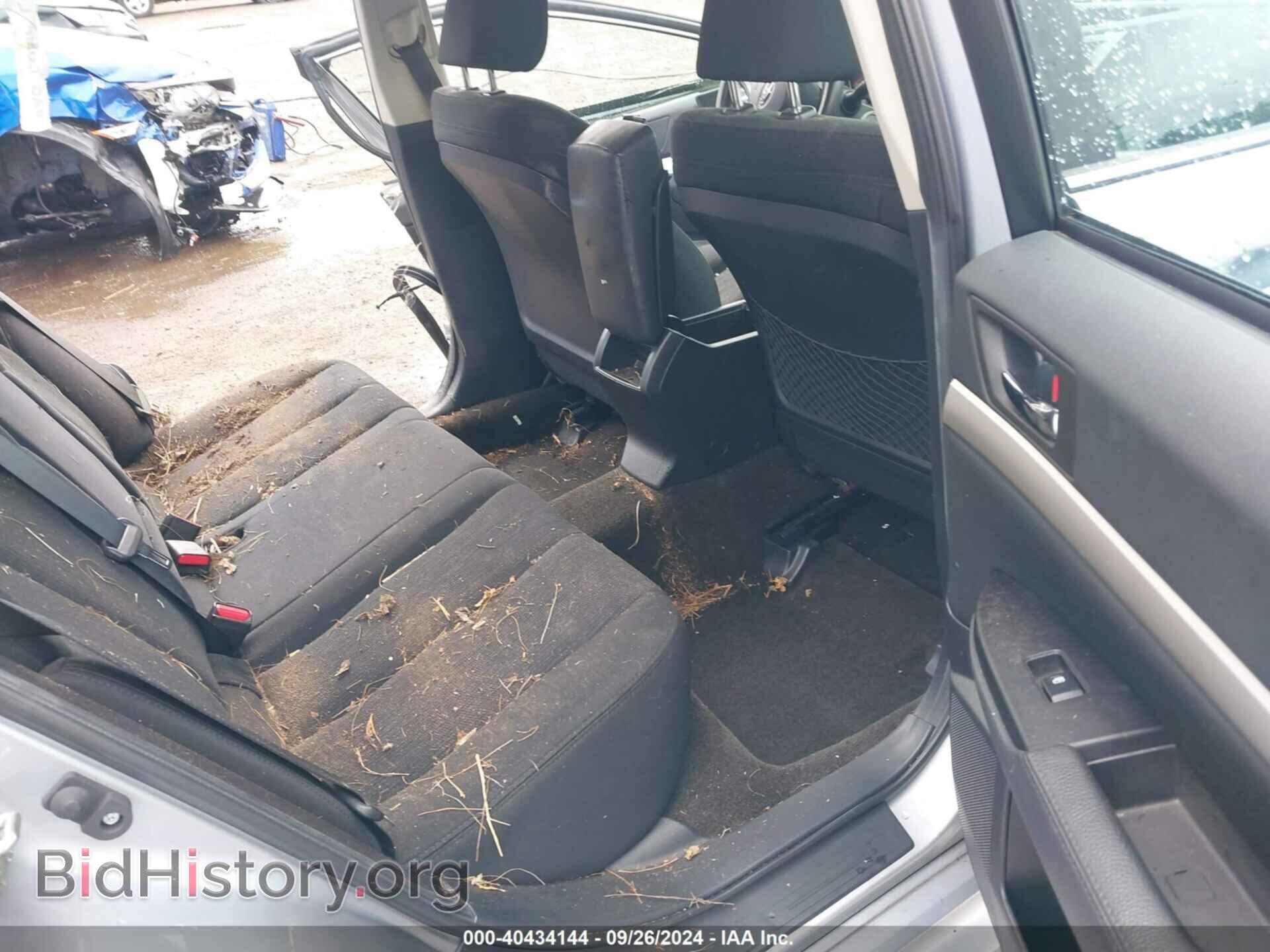 2013 SUBARU LEGACY - VIN: 4S3BMBA63D3017679 - Фото 8