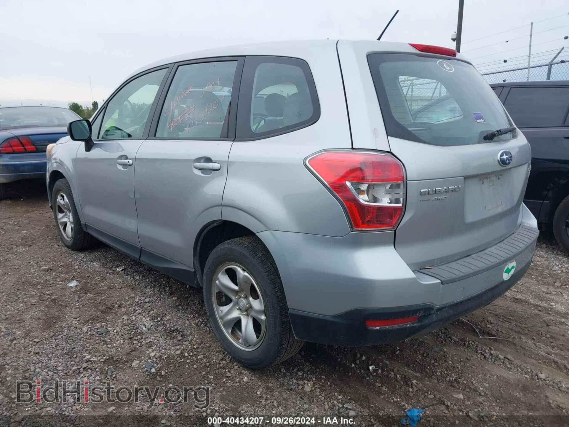 2014 SUBARU FORESTER - VIN: JF2SJAAC2EH529285 - Фото 3
