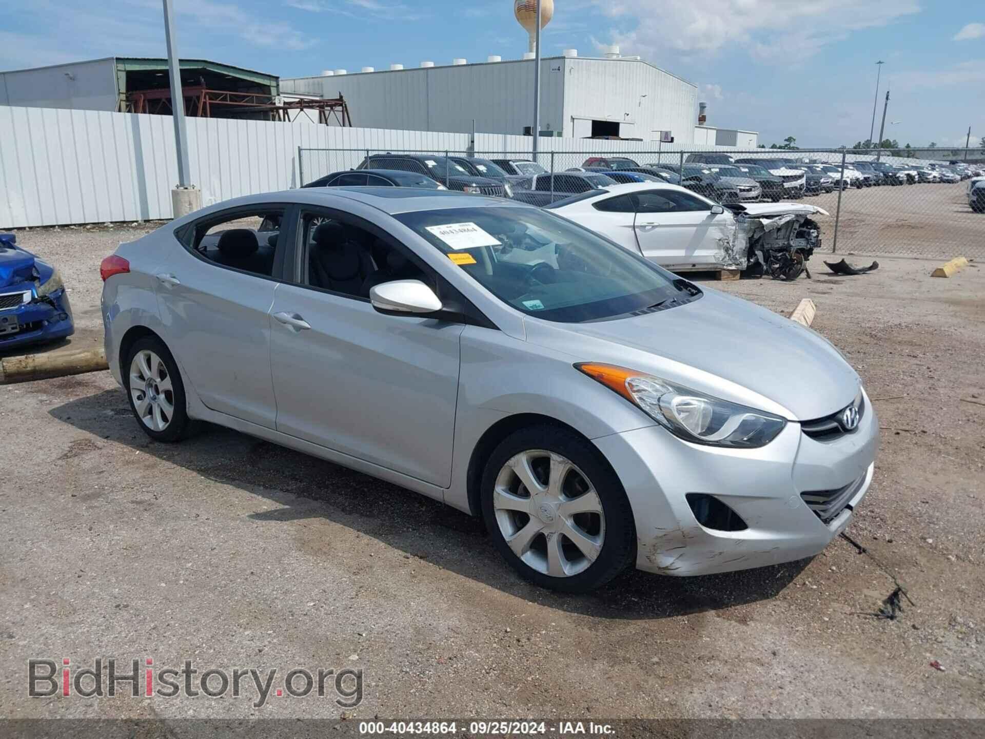 Фотография 5NPDH4AEXCH084556 - HYUNDAI ELANTRA 2012