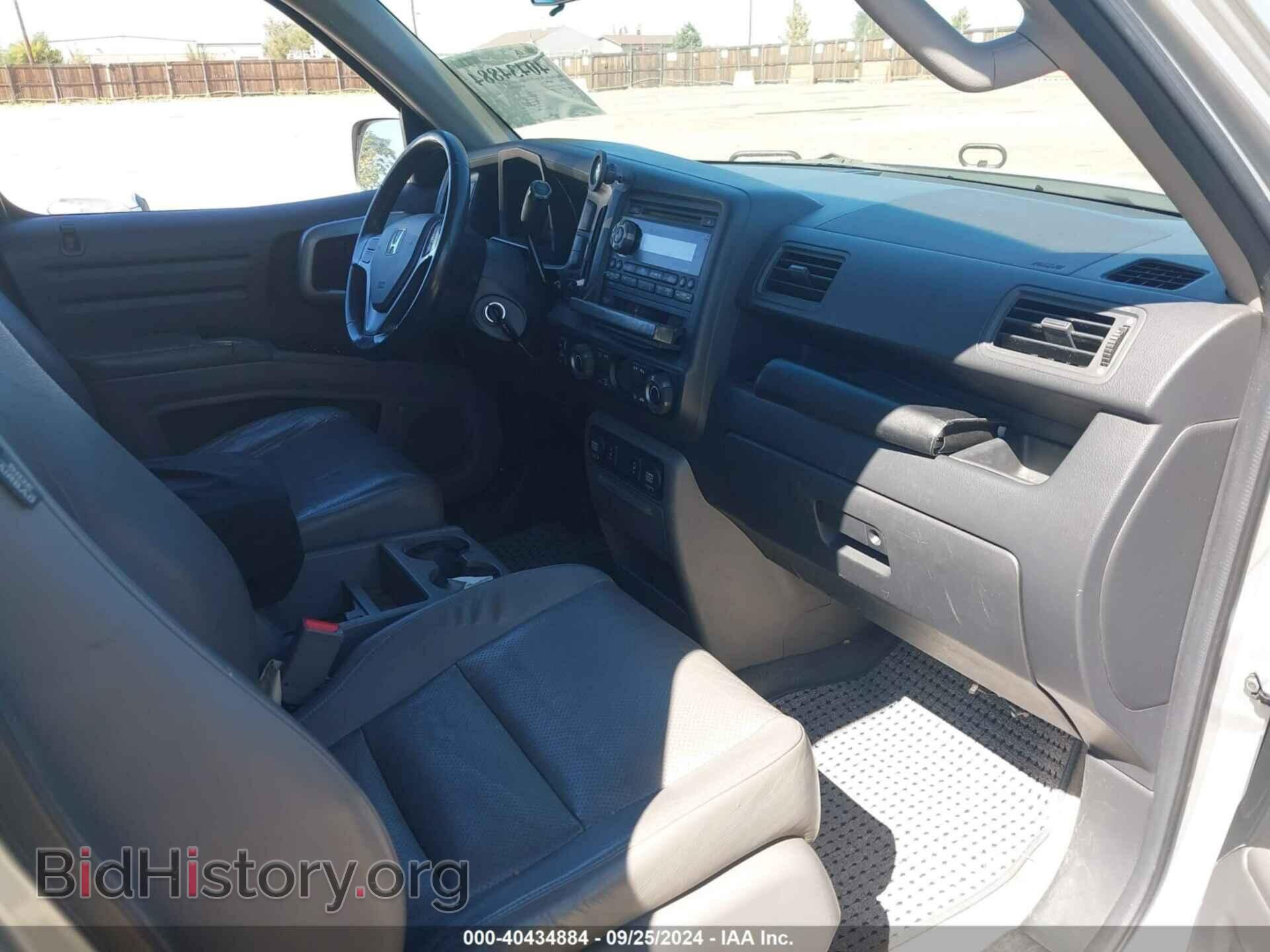 2009 HONDA RIDGELINE - VIN: 5FPYK16529B105277 - Фото 5