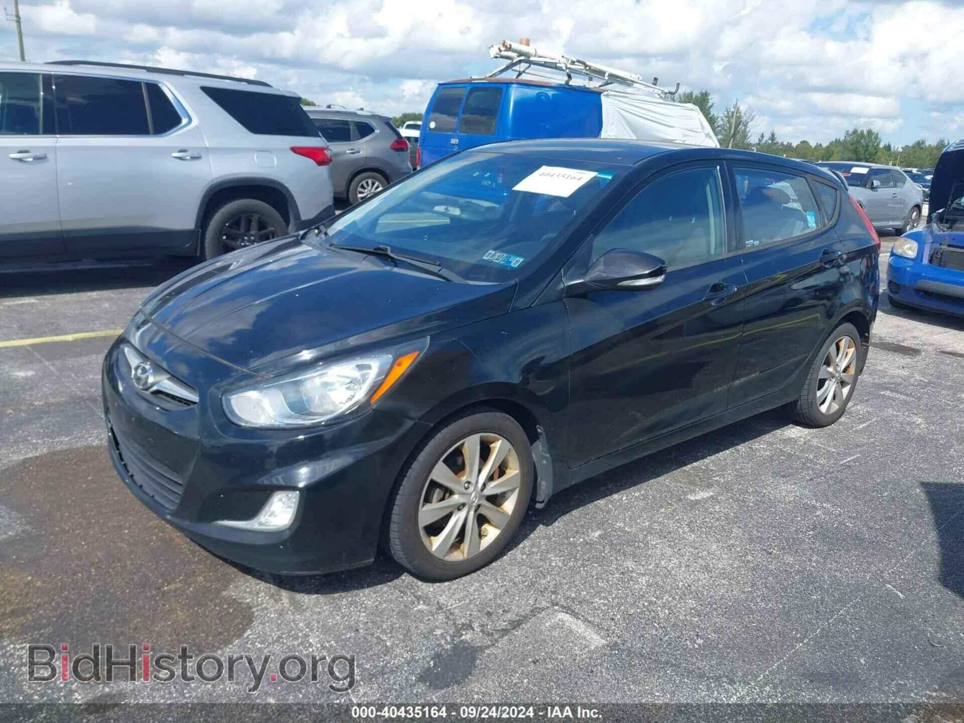 2013 HYUNDAI ACCENT - VIN: KMHCU5AE0DU074781 - Фото 2