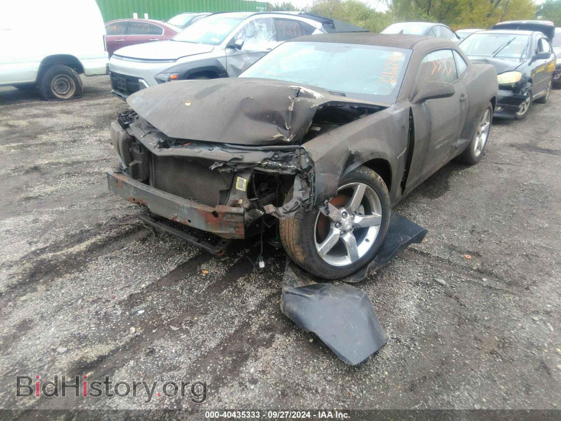 2013 CHEVROLET CAMARO - VIN: 2G1FB1E32D9103650 - Фото 2