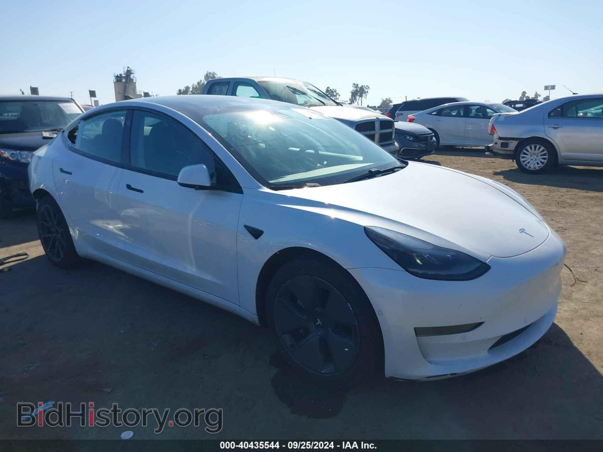 Фотография 5YJ3E1EA1MF877366 - TESLA MODEL 3 2021