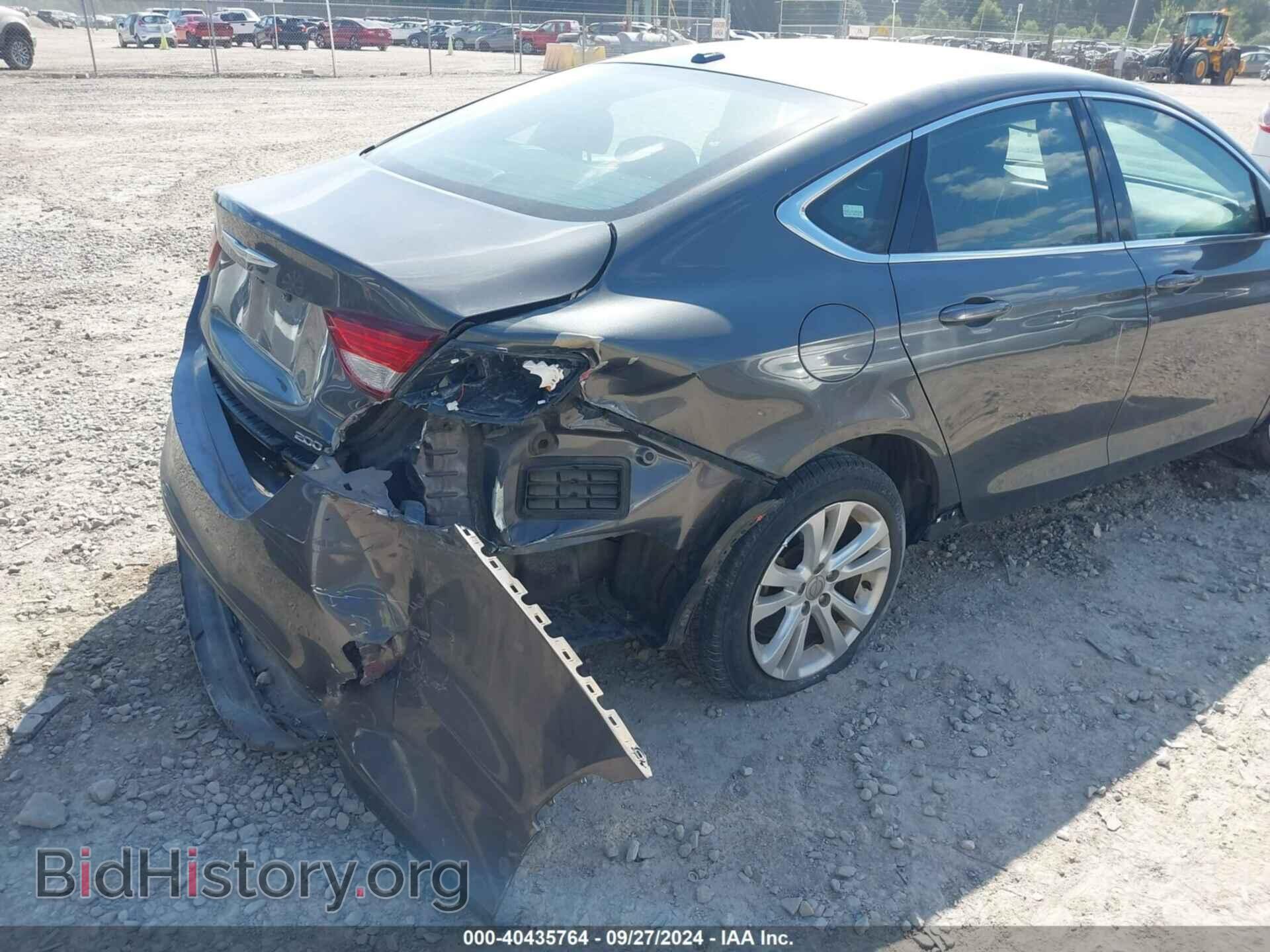 2015 CHRYSLER 200 - VIN: 1C3CCCAB9FN649639 - Фото 6
