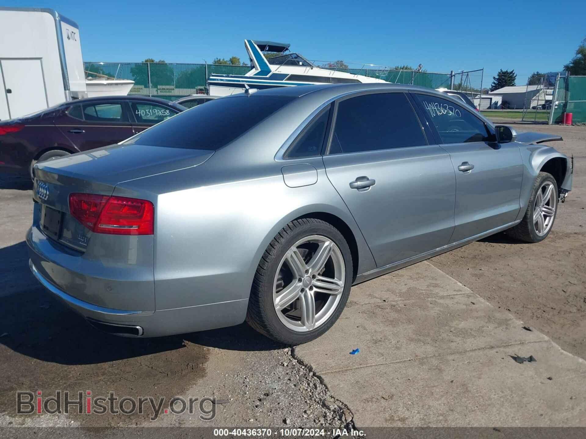 2013 AUDI A8 L - VIN: WAUR2AFD4DN009386 - Фото 4