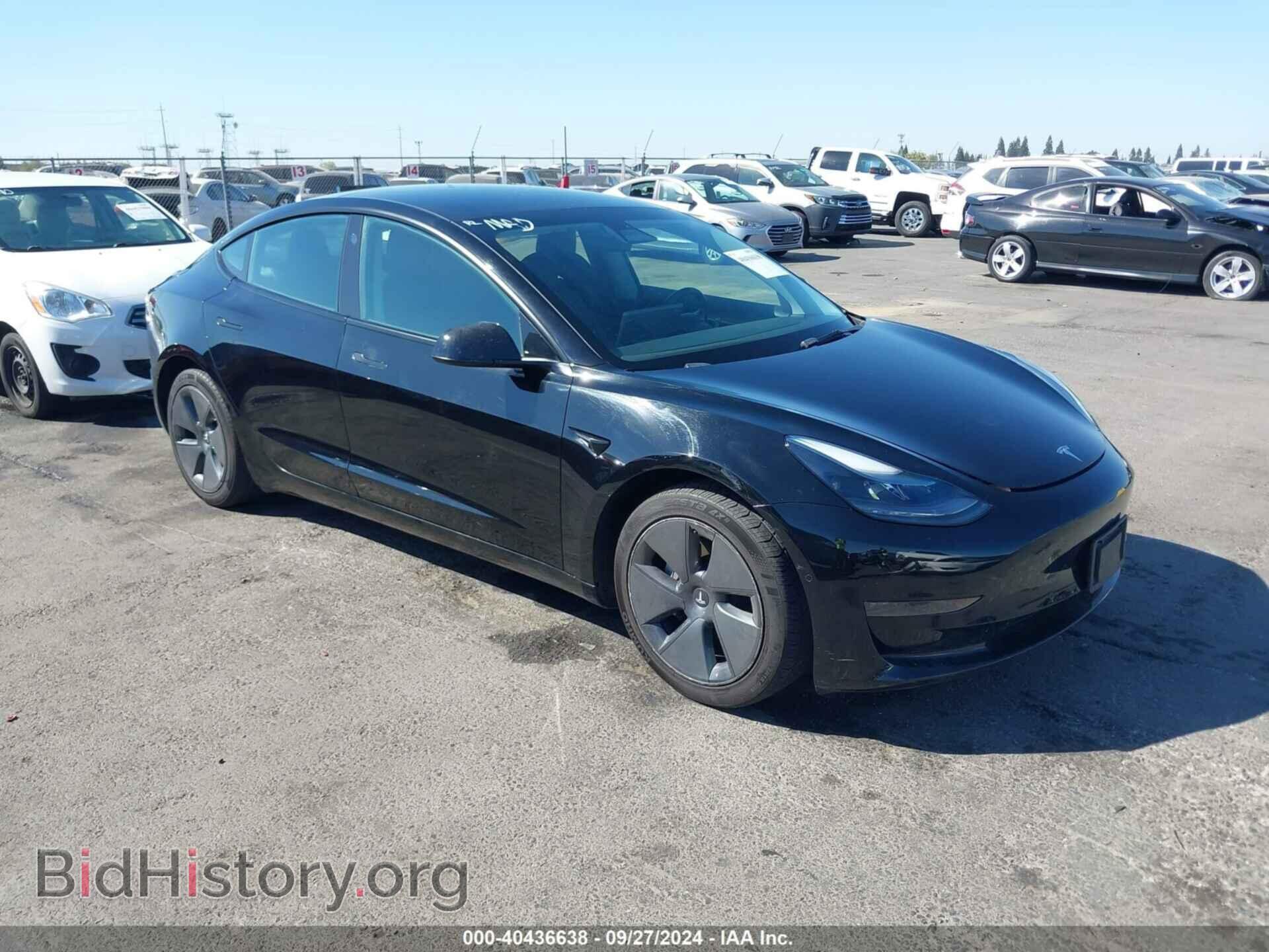 Photo 5YJ3E1EA0MF091865 - TESLA MODEL 3 2021