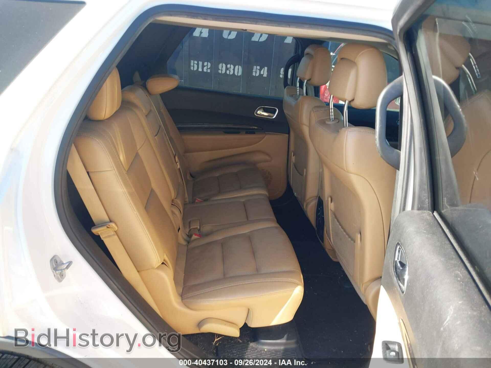 2013 DODGE DURANGO - VIN: 1C4SDHET6DC687634 - Фото 8