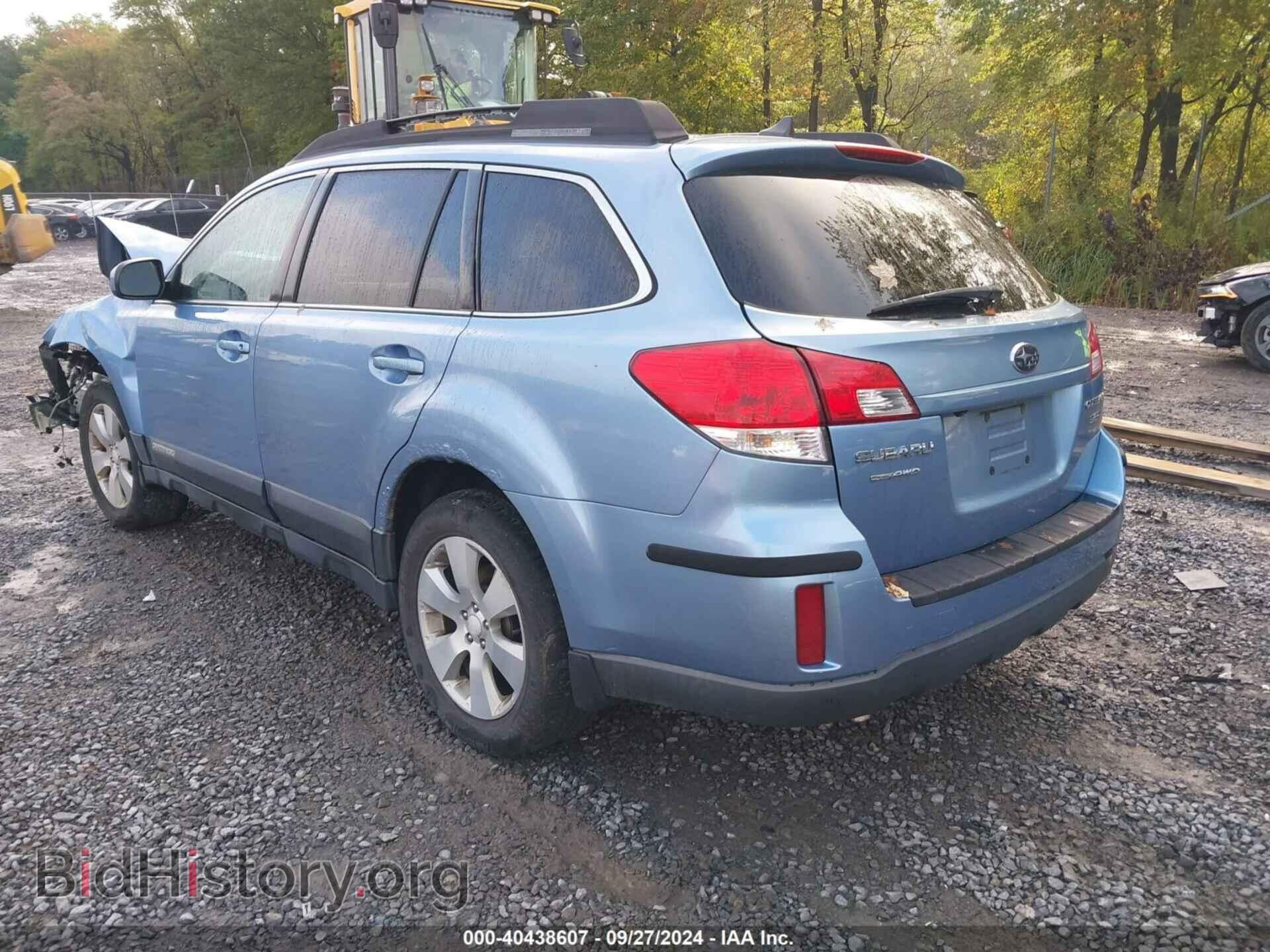 2011 SUBARU OUTBACK - VIN: 4S4BRDKC9B2396137 - Фото 3