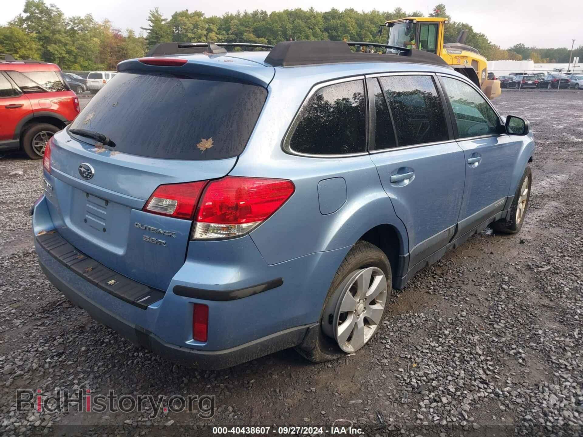 2011 SUBARU OUTBACK - VIN: 4S4BRDKC9B2396137 - Фото 4