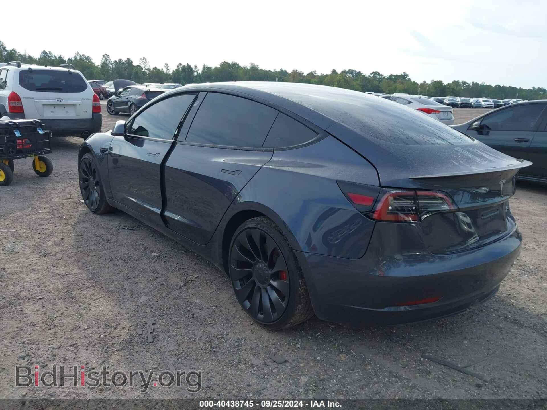 2023 TESLA MODEL 3 - VIN: 5YJ3E1EC9PF612085 - Фото 3