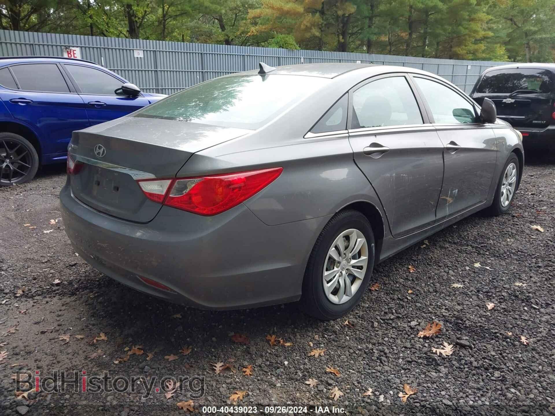 2011 HYUNDAI SONATA - VIN: 5NPEB4AC2BH219399 - Фото 4