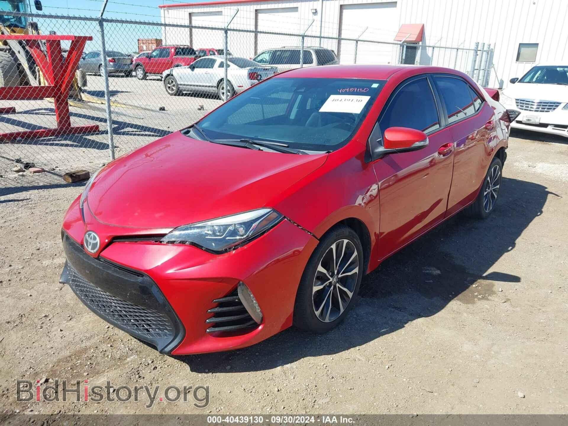 2017 TOYOTA COROLLA - VIN: 5YFBURHEXHP648559 - Фото 2