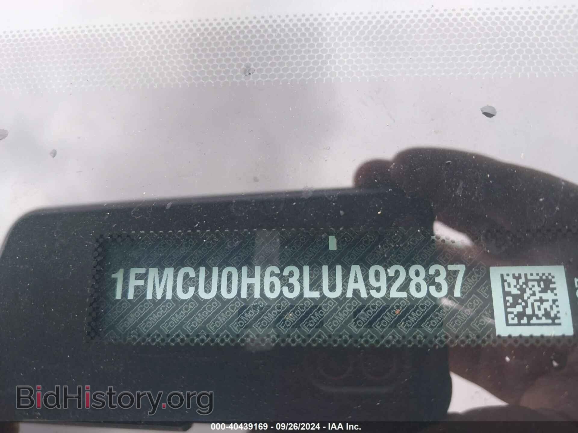 2020 FORD ESCAPE - VIN: 1FMCU0H63LUA92837 - Photo 9