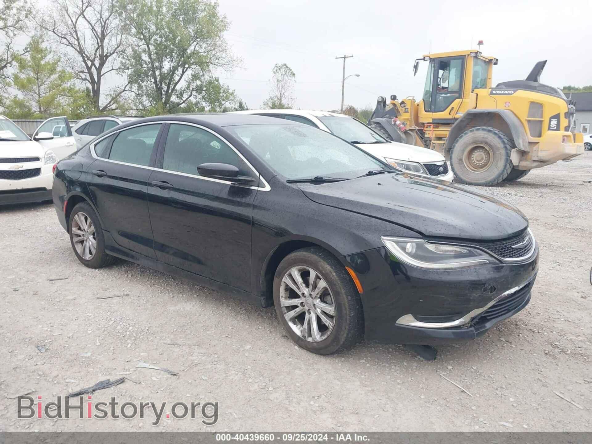 Фотография 1C3CCCAB6FN716567 - CHRYSLER 200 2015