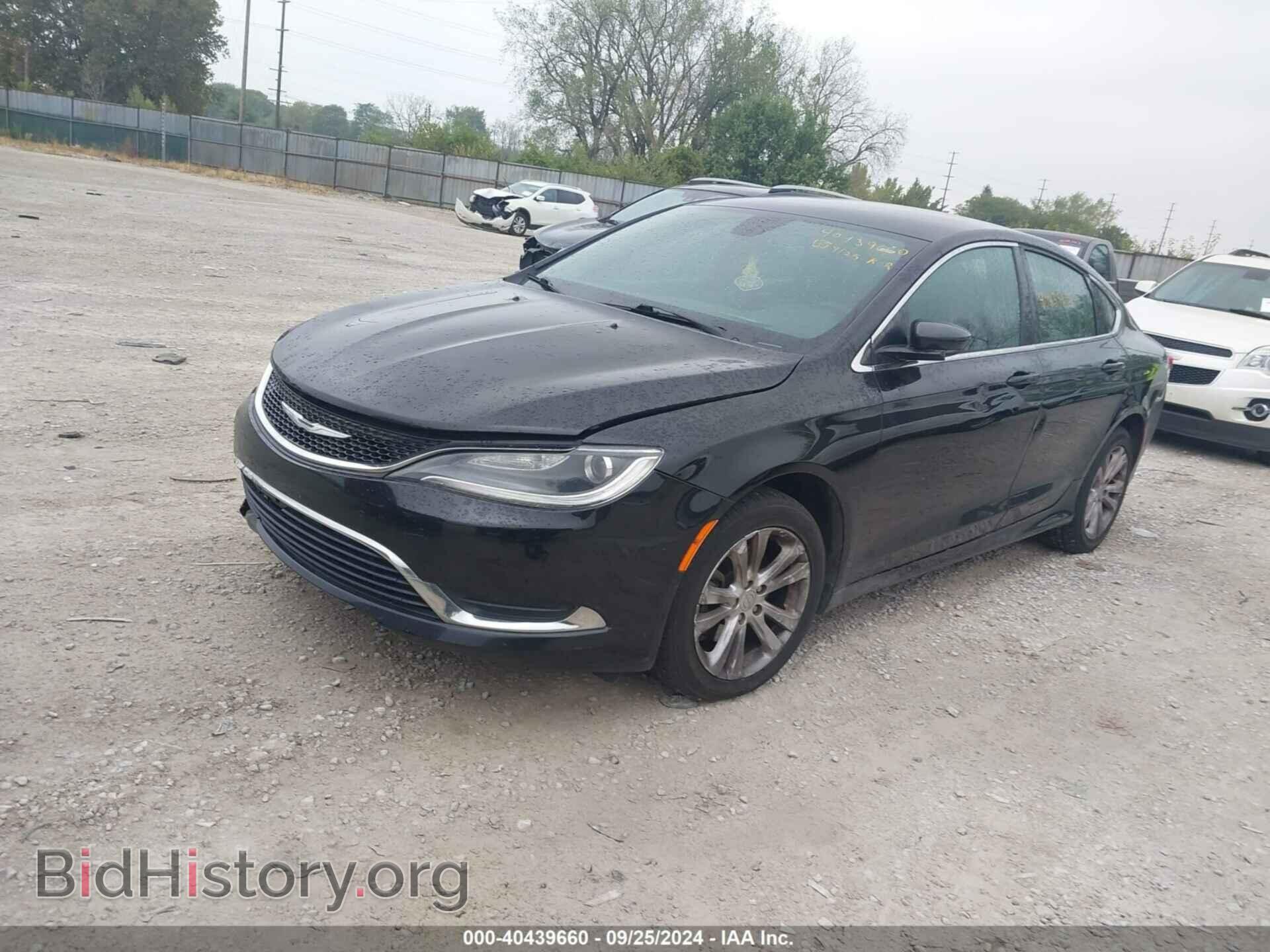 2015 CHRYSLER 200 - VIN: 1C3CCCAB6FN716567 - Фото 2