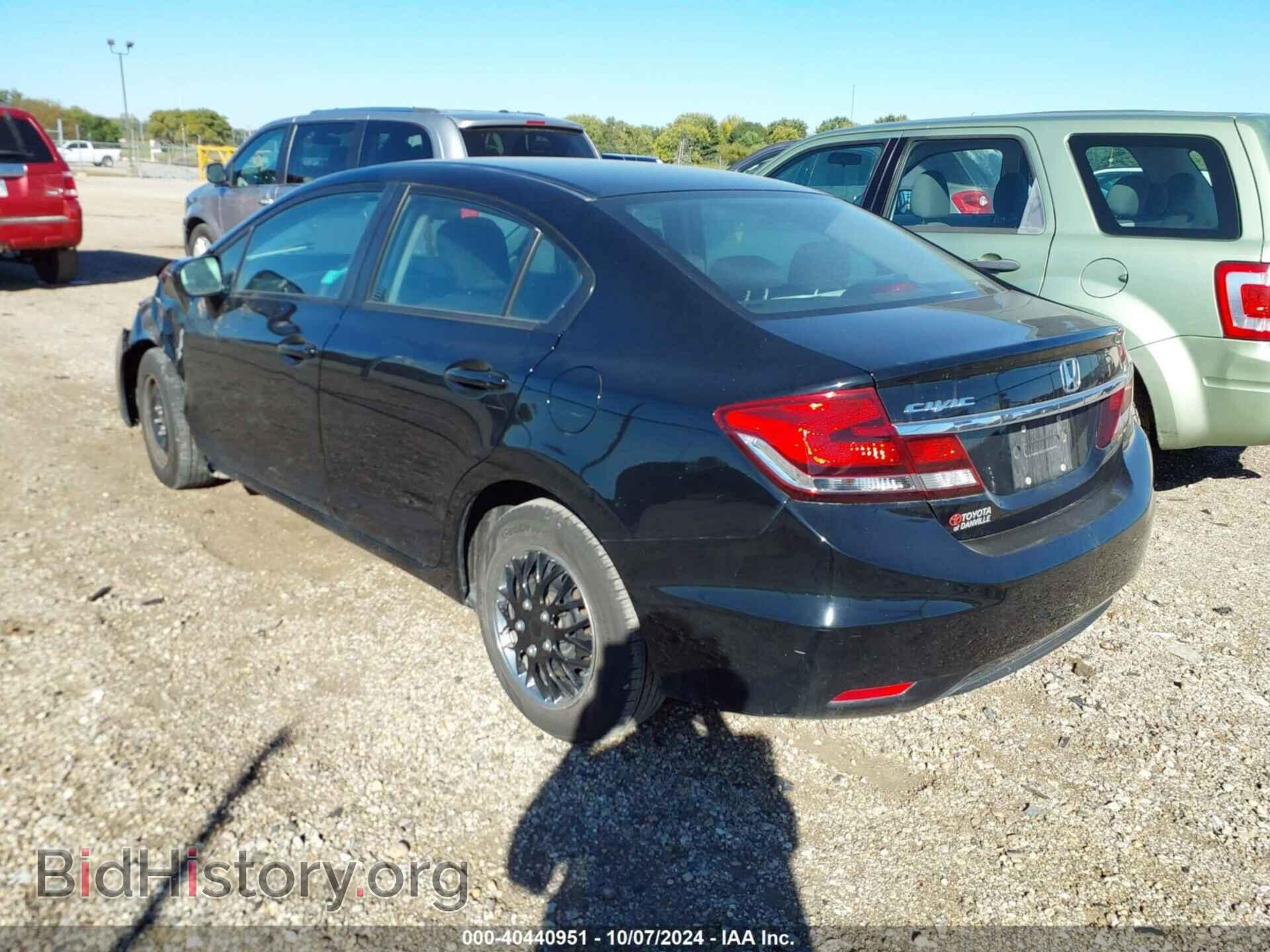 2014 HONDA CIVIC - VIN: 19XFB2F56EE080390 - Фото 3
