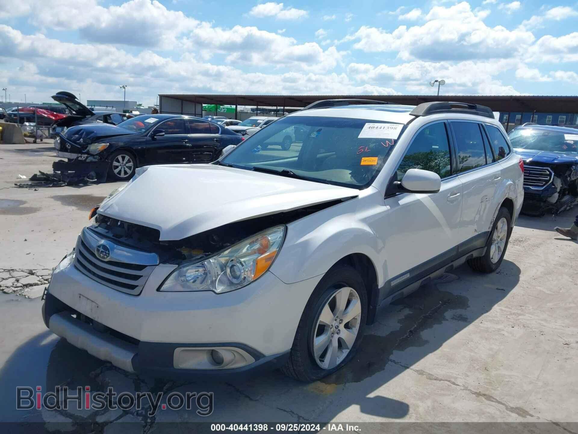 2012 SUBARU OUTBACK - VIN: 4S4BRDLC2C2203424 - Фото 2