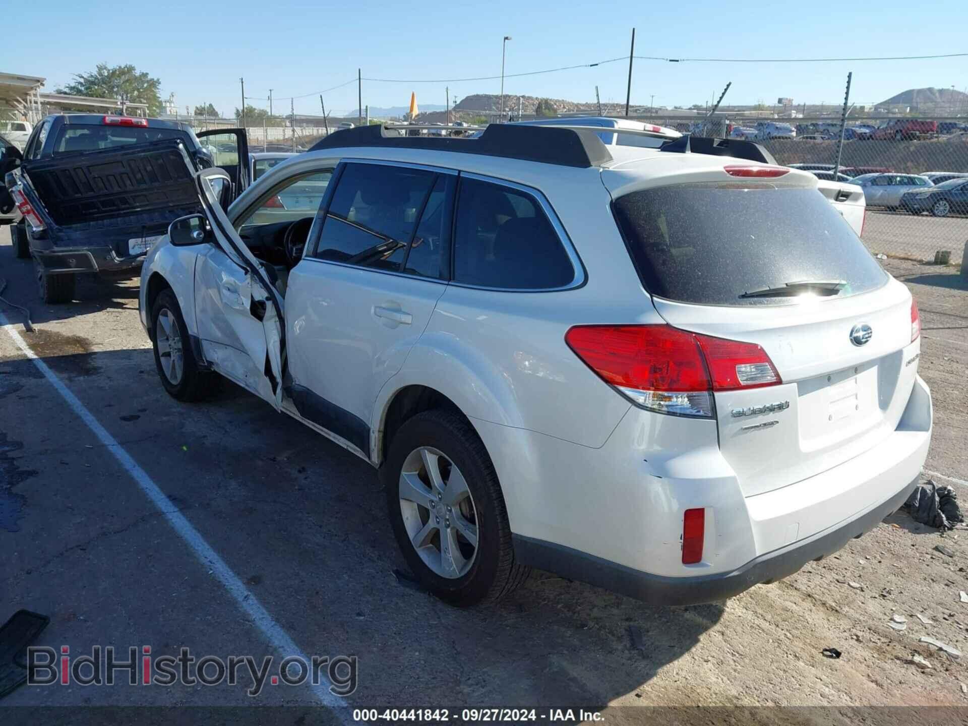 2014 SUBARU OUTBACK - VIN: 4S4BRCCC8E3221322 - Фото 3