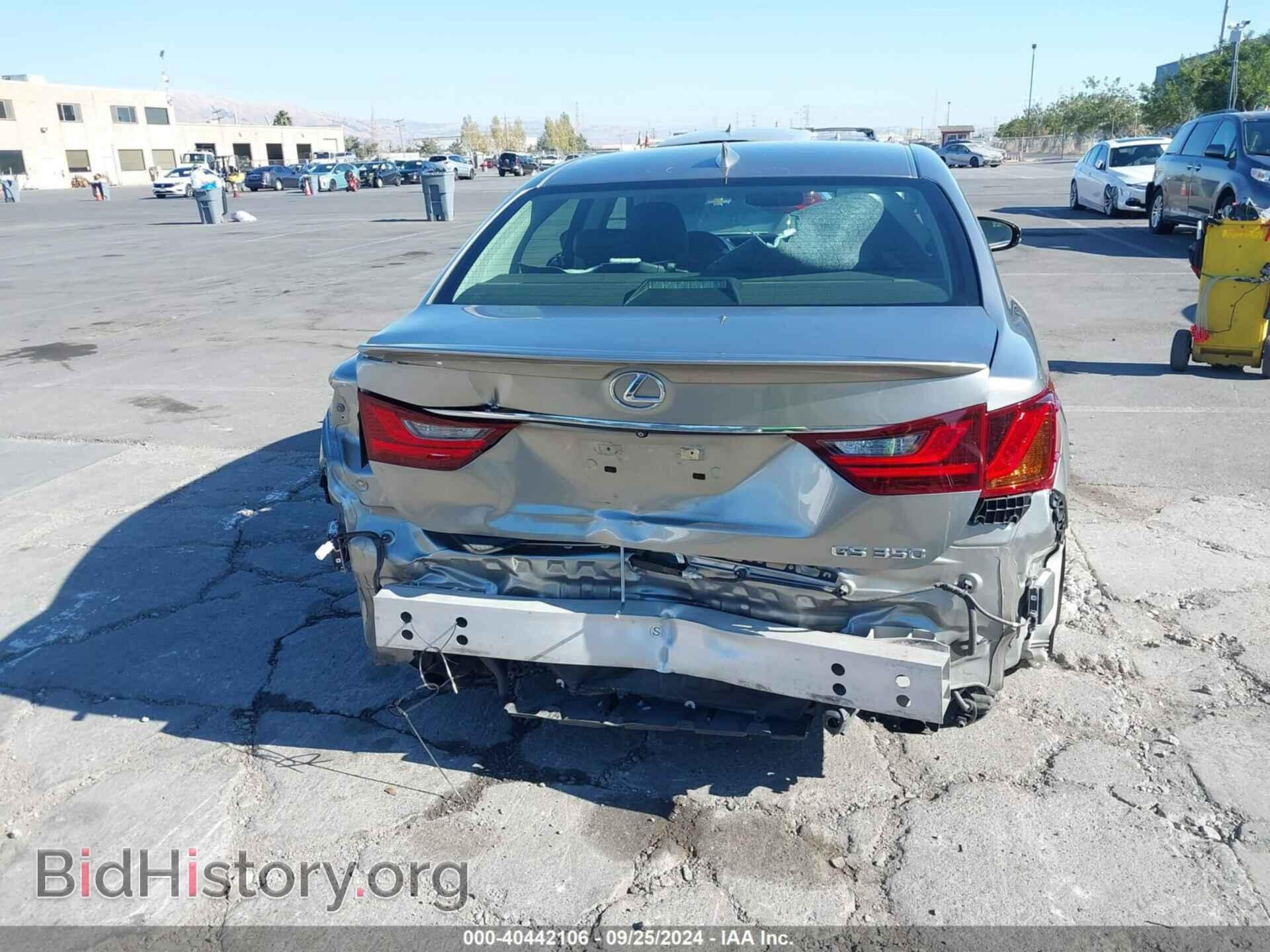 2015 LEXUS GS 350 - VIN: JTHBE1BL0FA011332 - Фото 6