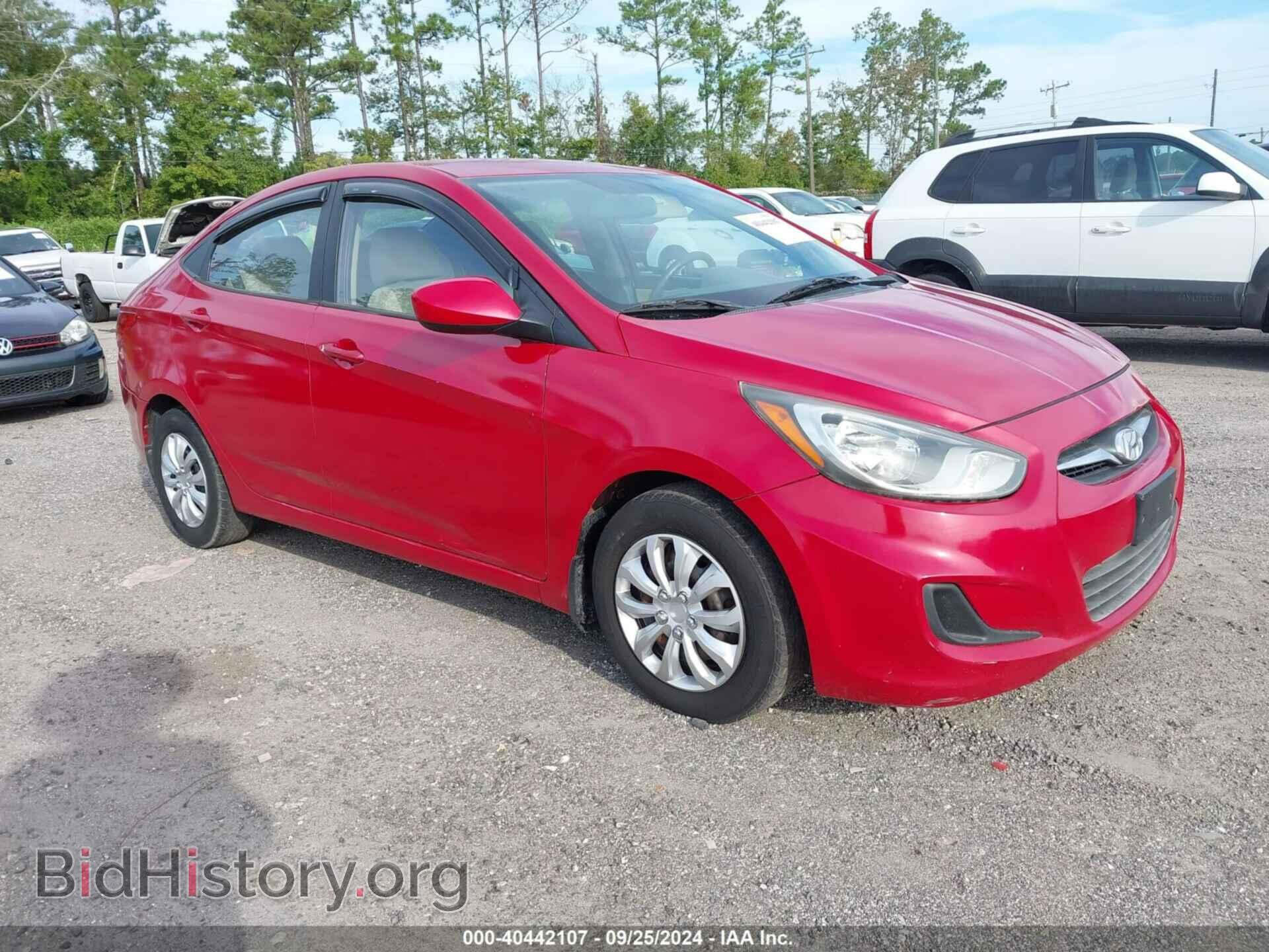 Фотография KMHCT4AE2DU272677 - HYUNDAI ACCENT 2013