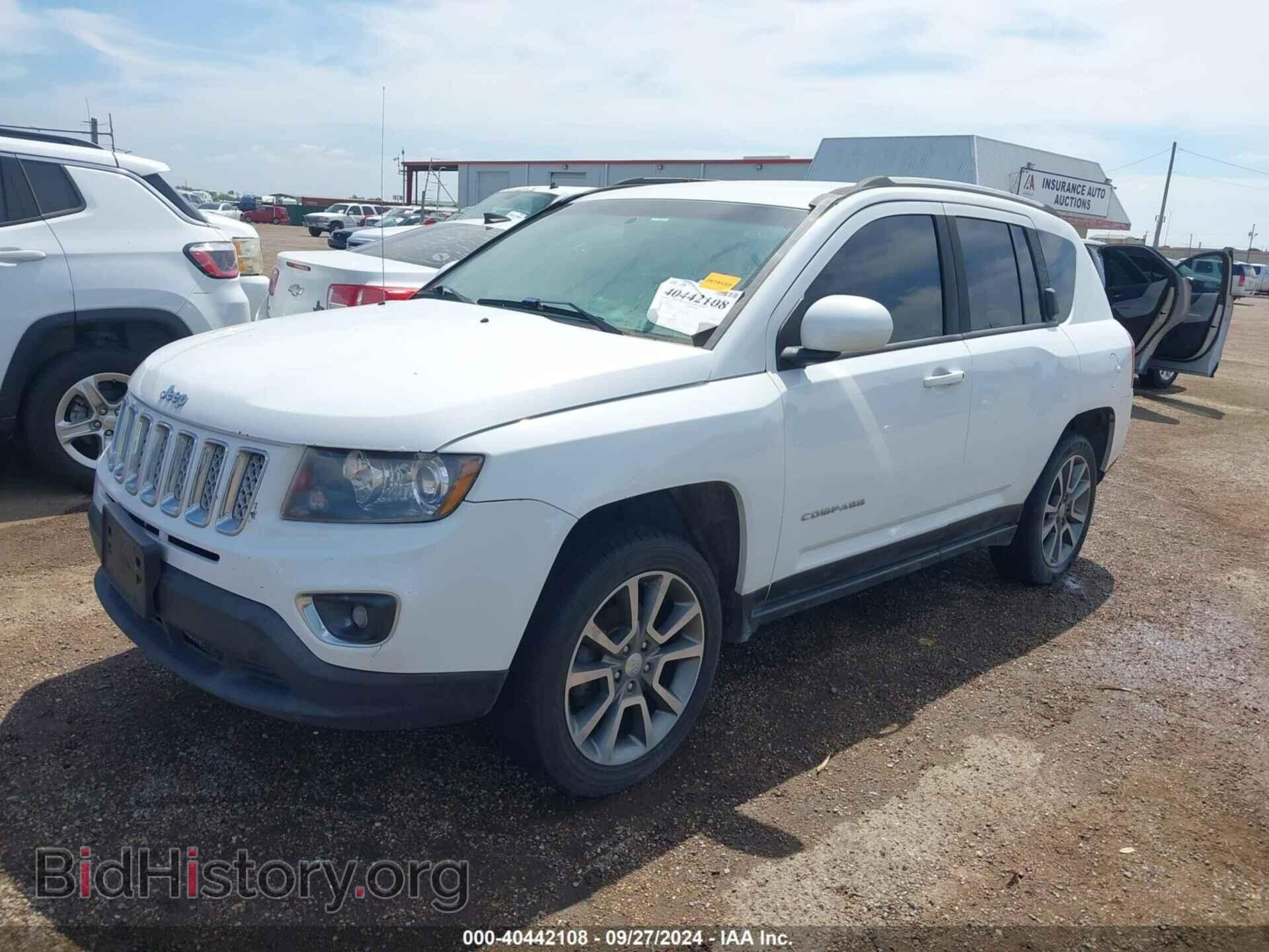 2014 JEEP COMPASS - VIN: 1C4NJDCB3ED740746 - Фото 2