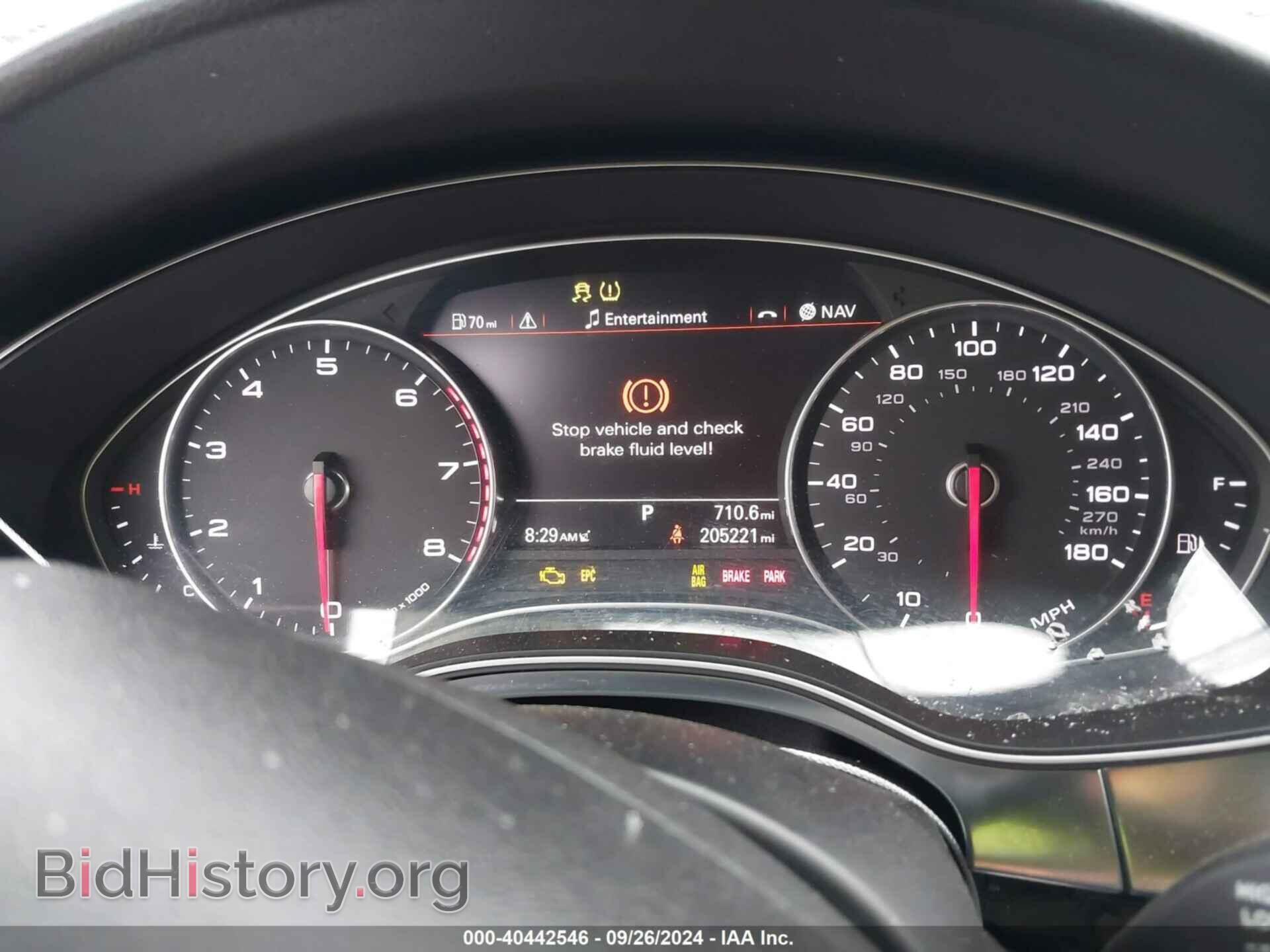 2013 AUDI A6 - VIN: WAUGFAFC1DN157191 - Фото 7