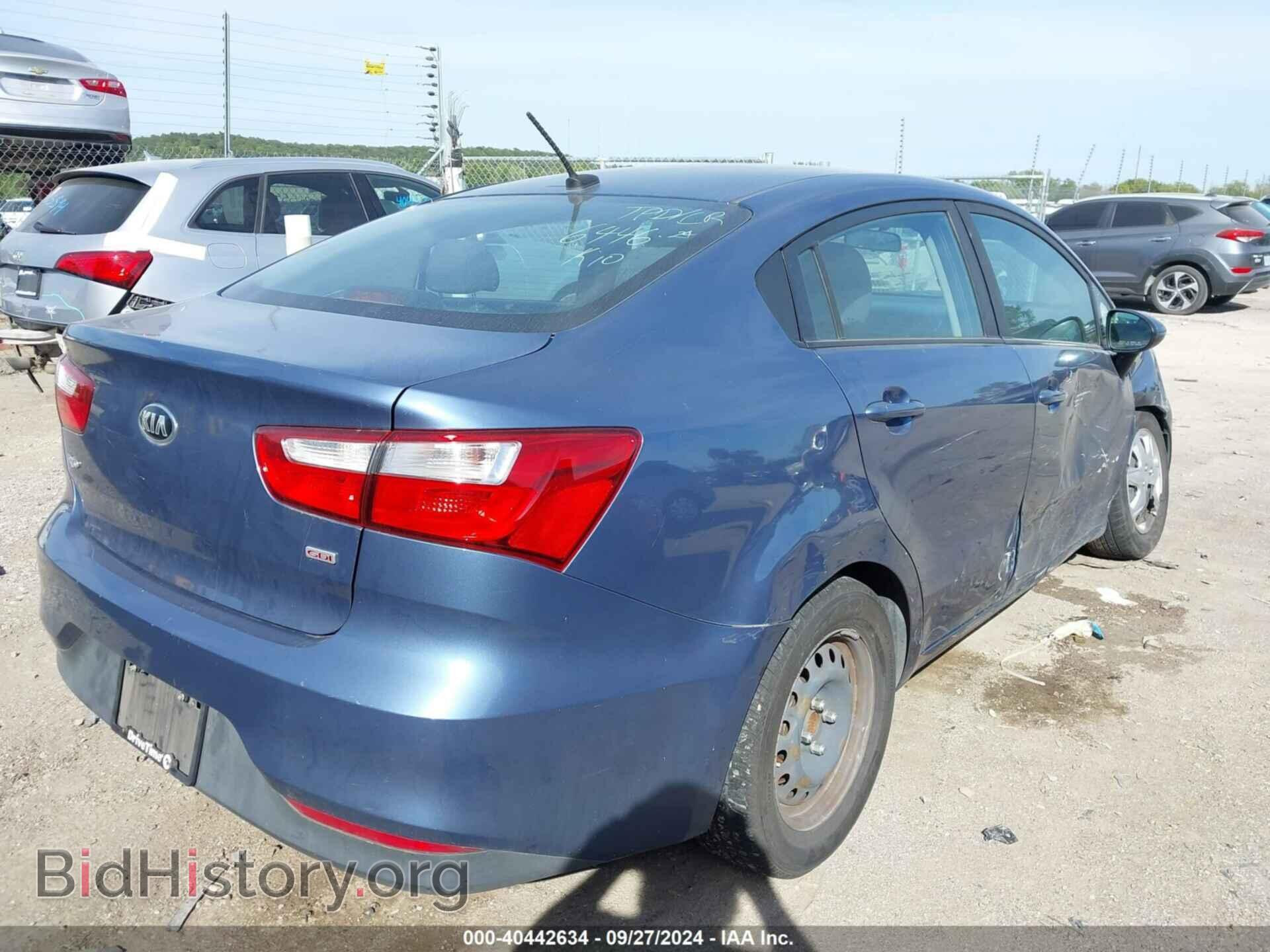 2016 KIA RIO - VIN: KNADM4A36G6696471 - Фото 4