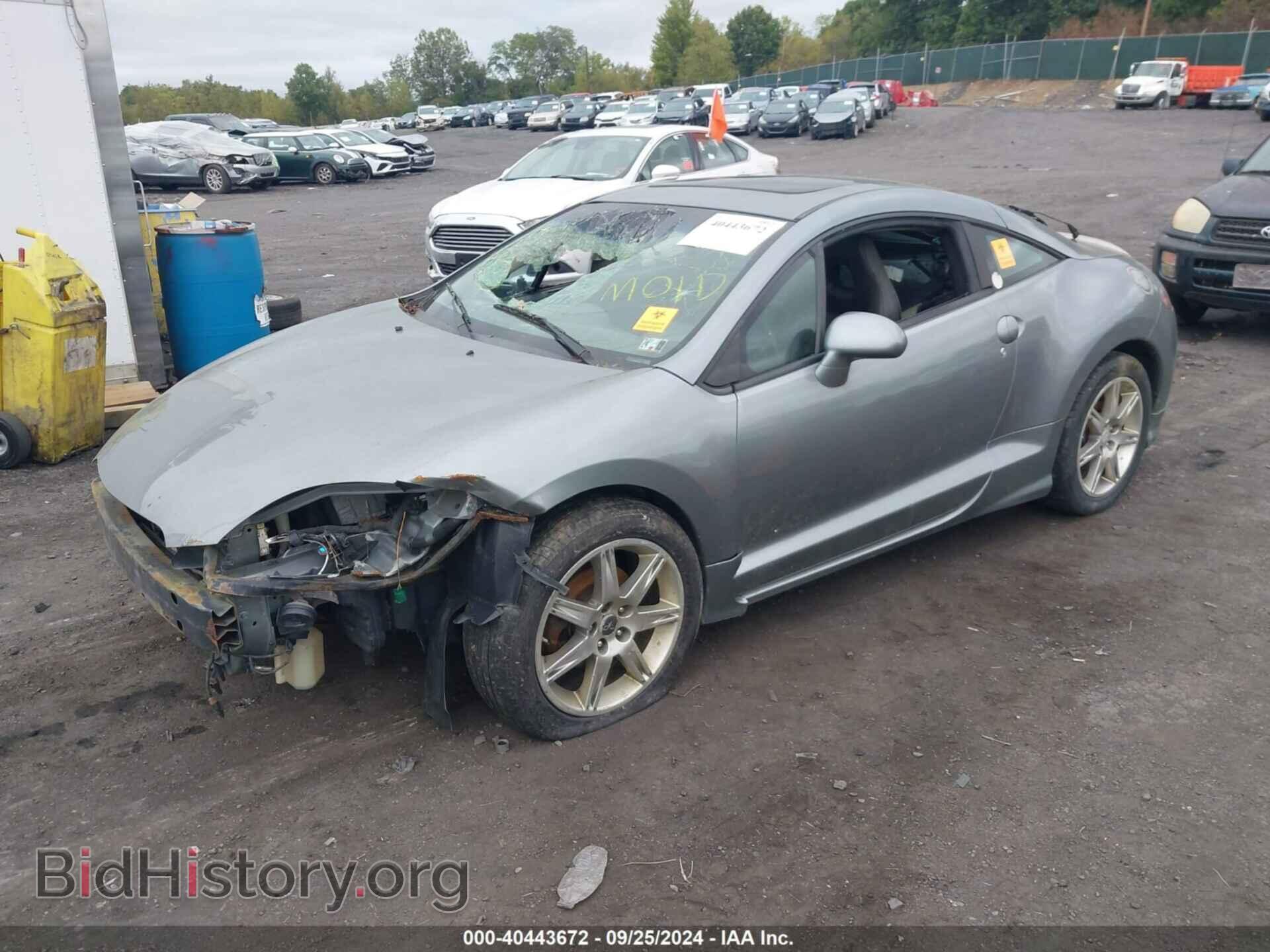 2008 MITSUBISHI ECLIPSE - VIN: 4A3AK34T98E026886 - Фото 2