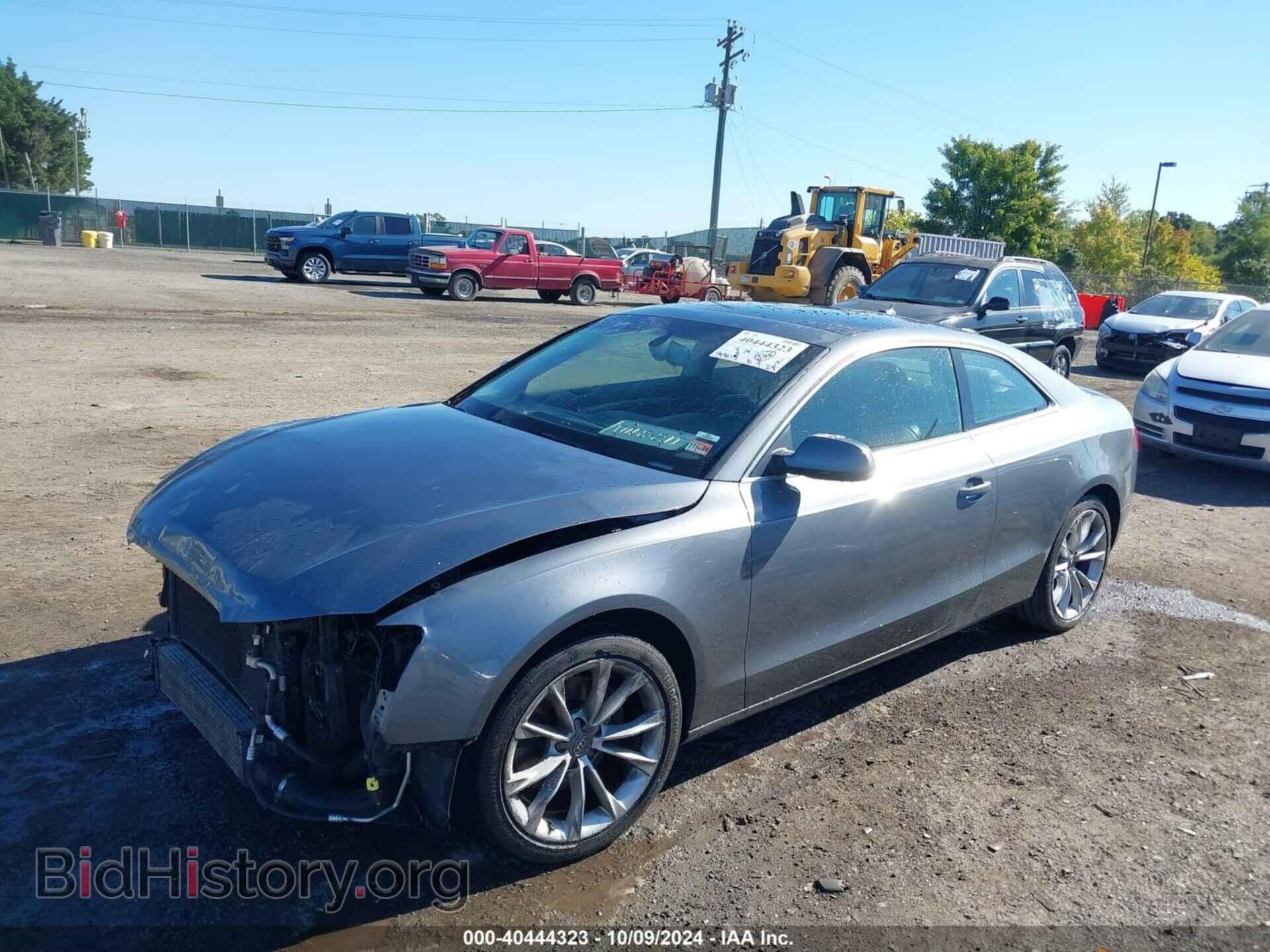 2013 AUDI A5 - VIN: WAULFAFR9DA048178 - Фото 2