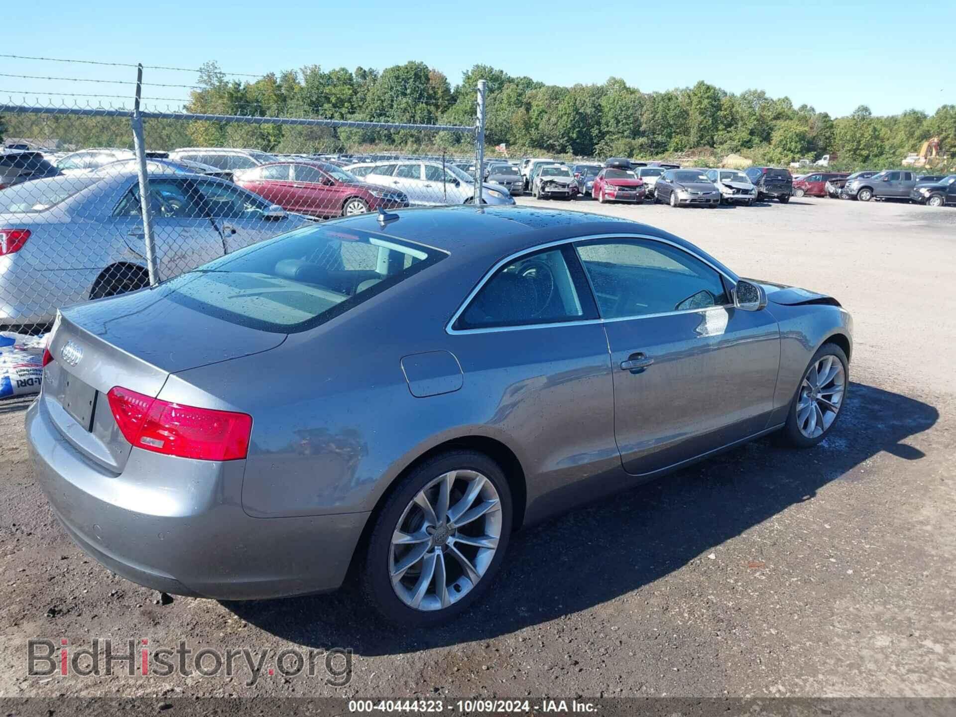 2013 AUDI A5 - VIN: WAULFAFR9DA048178 - Фото 4
