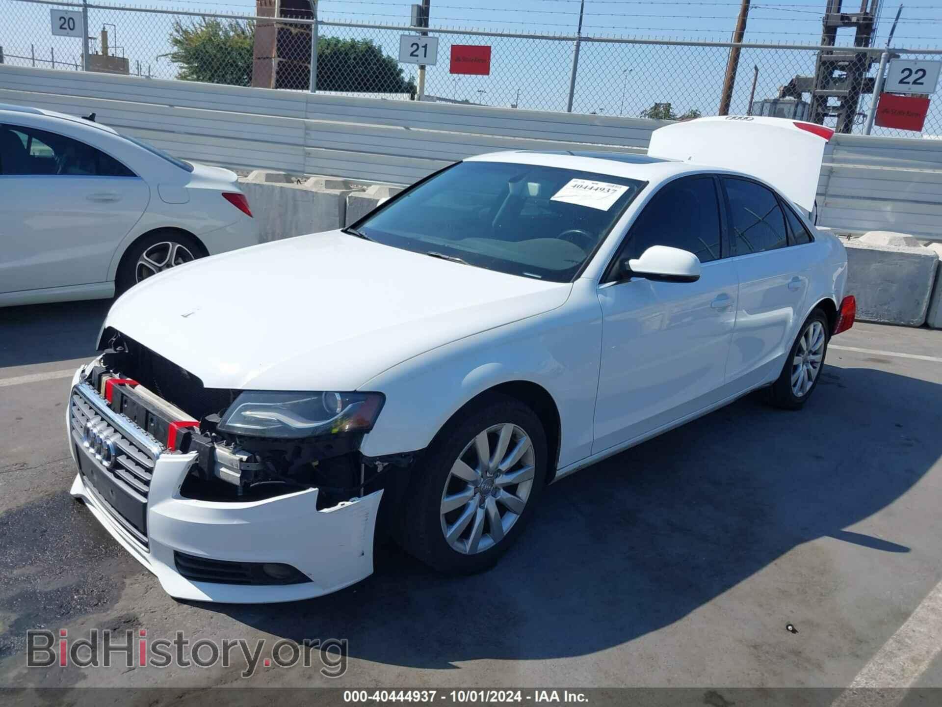 2012 AUDI A4 - VIN: WAUAFAFL2CN004596 - Фото 2