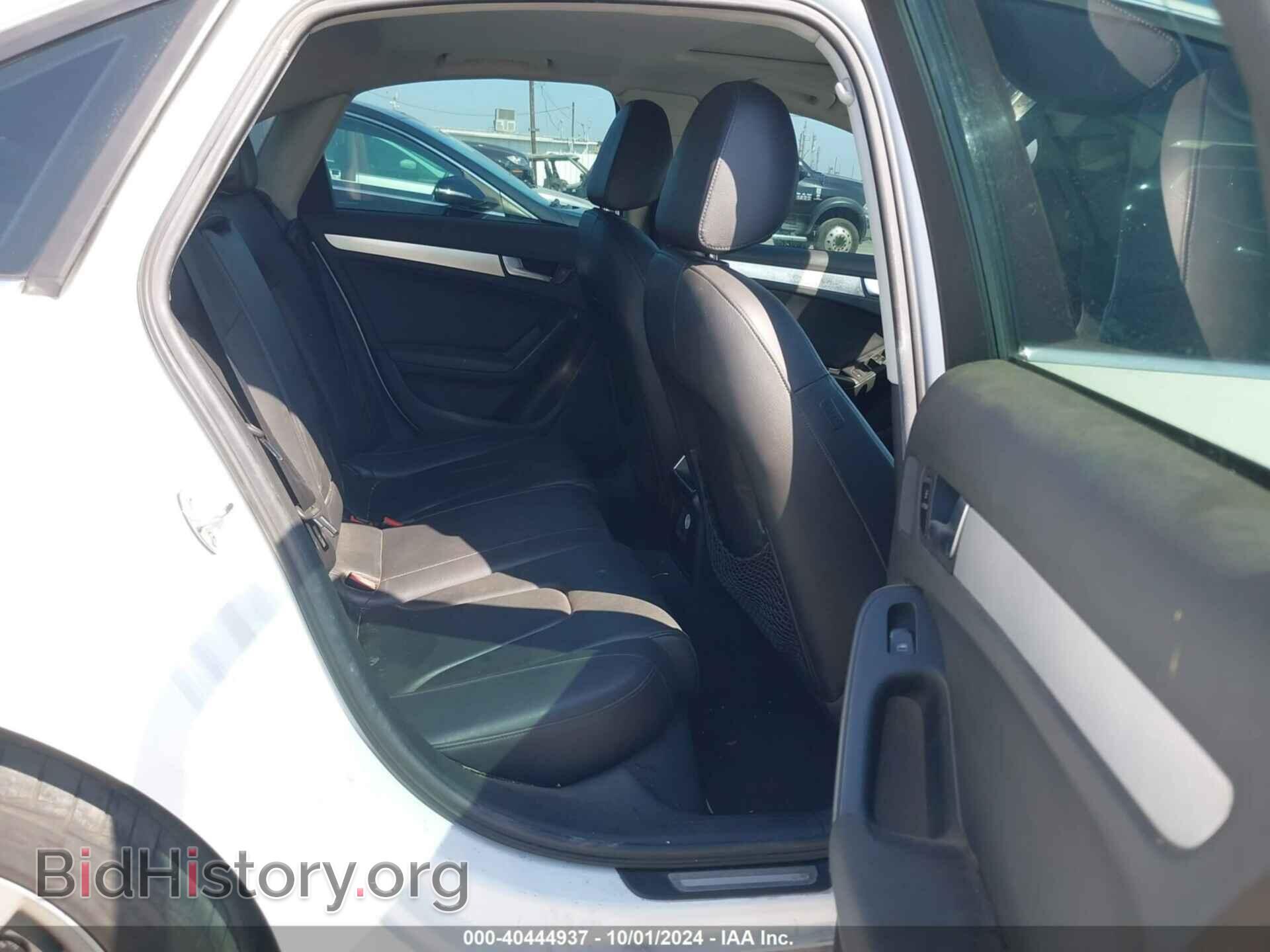 2012 AUDI A4 - VIN: WAUAFAFL2CN004596 - Фото 8