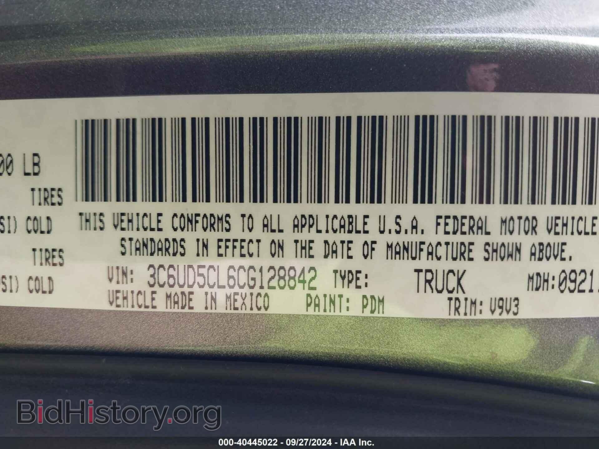 2012 RAM 2500 - VIN: 3C6UD5CL6CG128842 - Photo 9