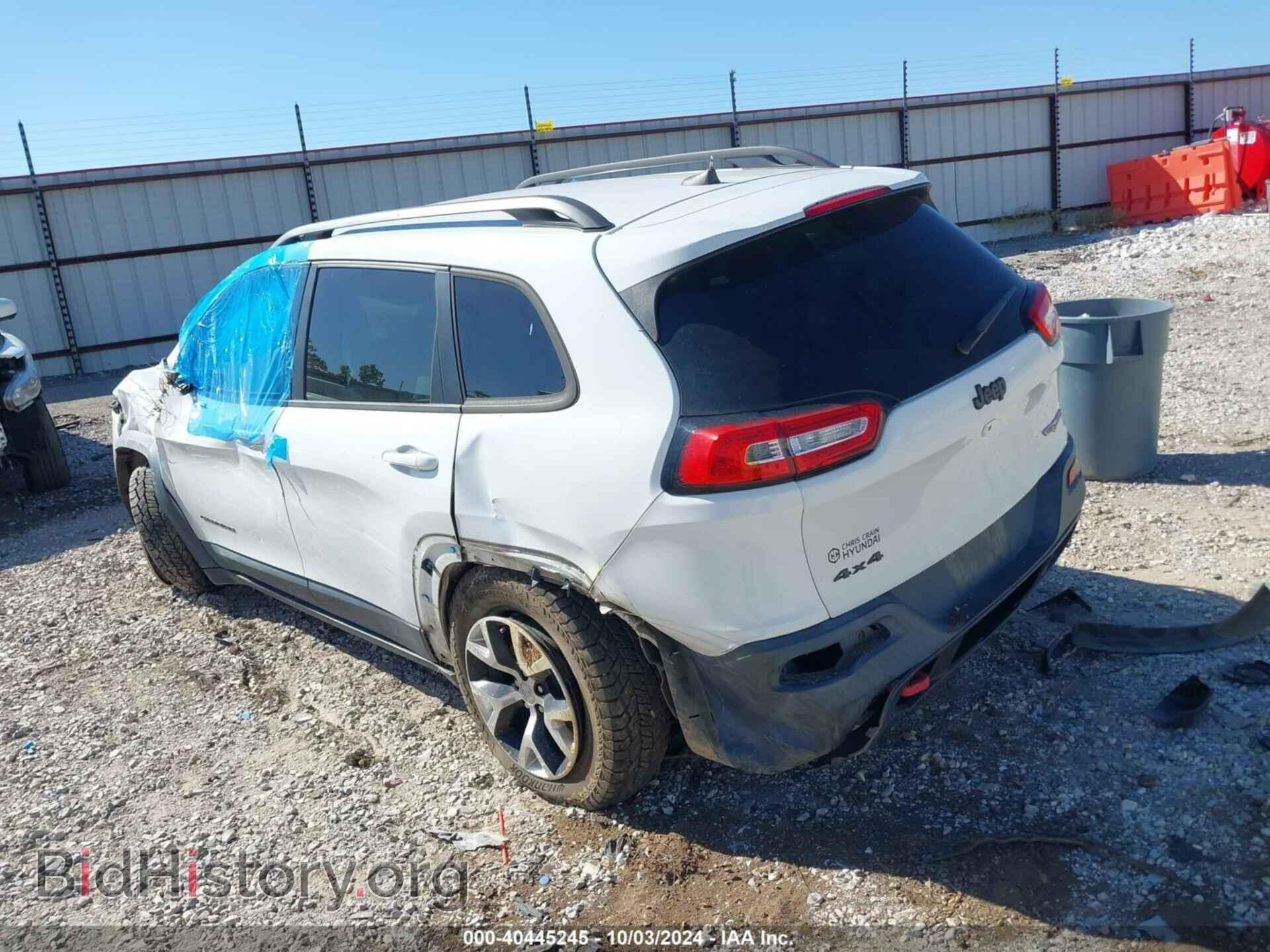 2016 JEEP CHEROKEE - VIN: 1C4PJMBS8GW118497 - Фото 3