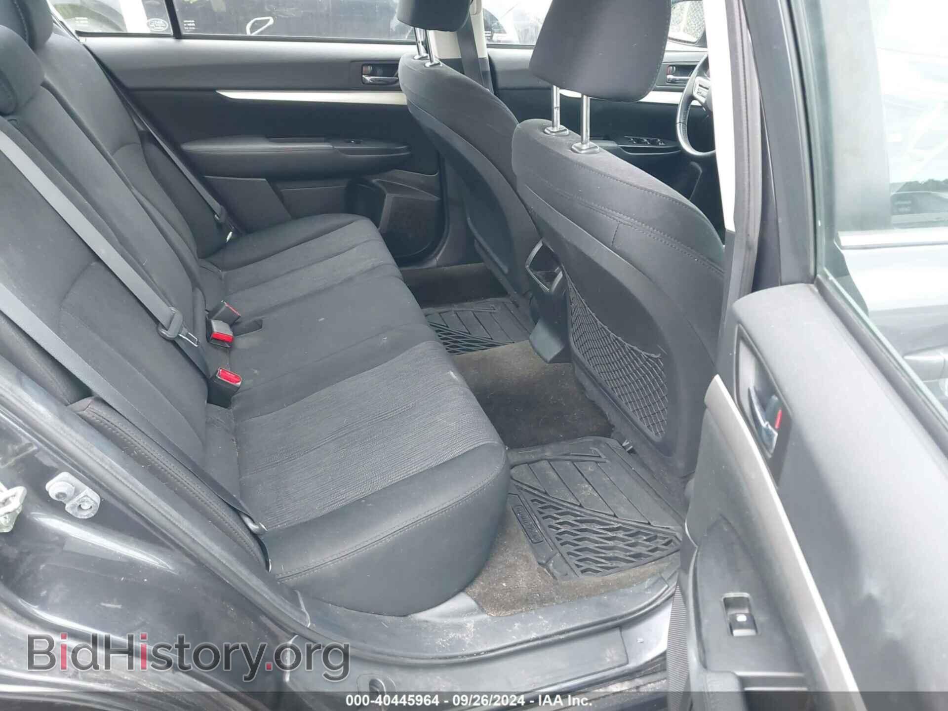 2013 SUBARU LEGACY - VIN: 4S3BMBB64D3027121 - Фото 8