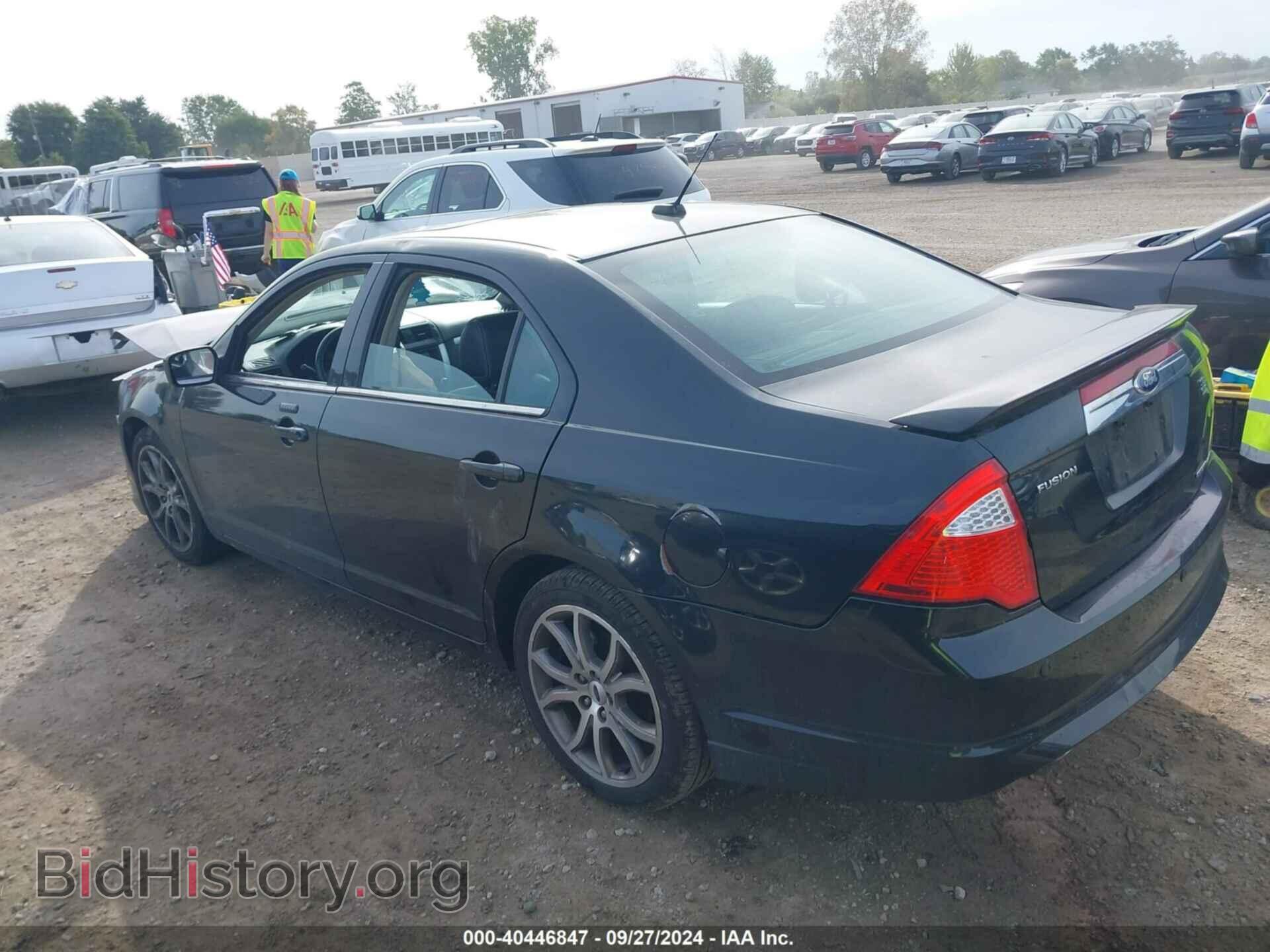 2012 FORD FUSION - VIN: 3FAHP0CG0CR323627 - Фото 3