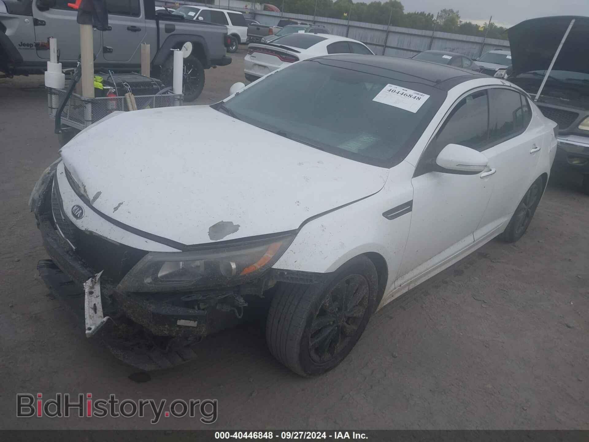 2014 KIA OPTIMA - VIN: 5XXGN4A75EG284122 - Фото 2