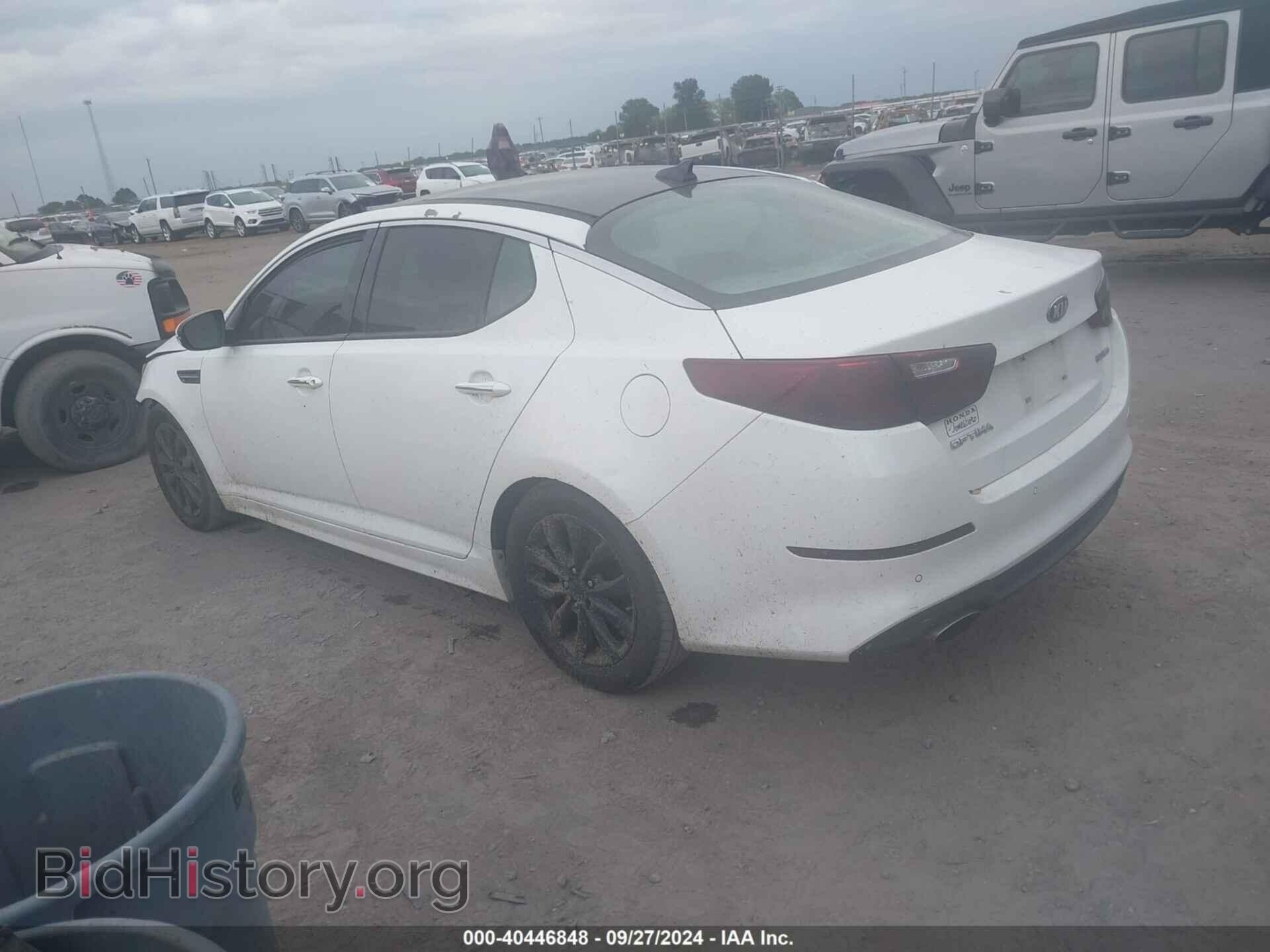 2014 KIA OPTIMA - VIN: 5XXGN4A75EG284122 - Фото 3