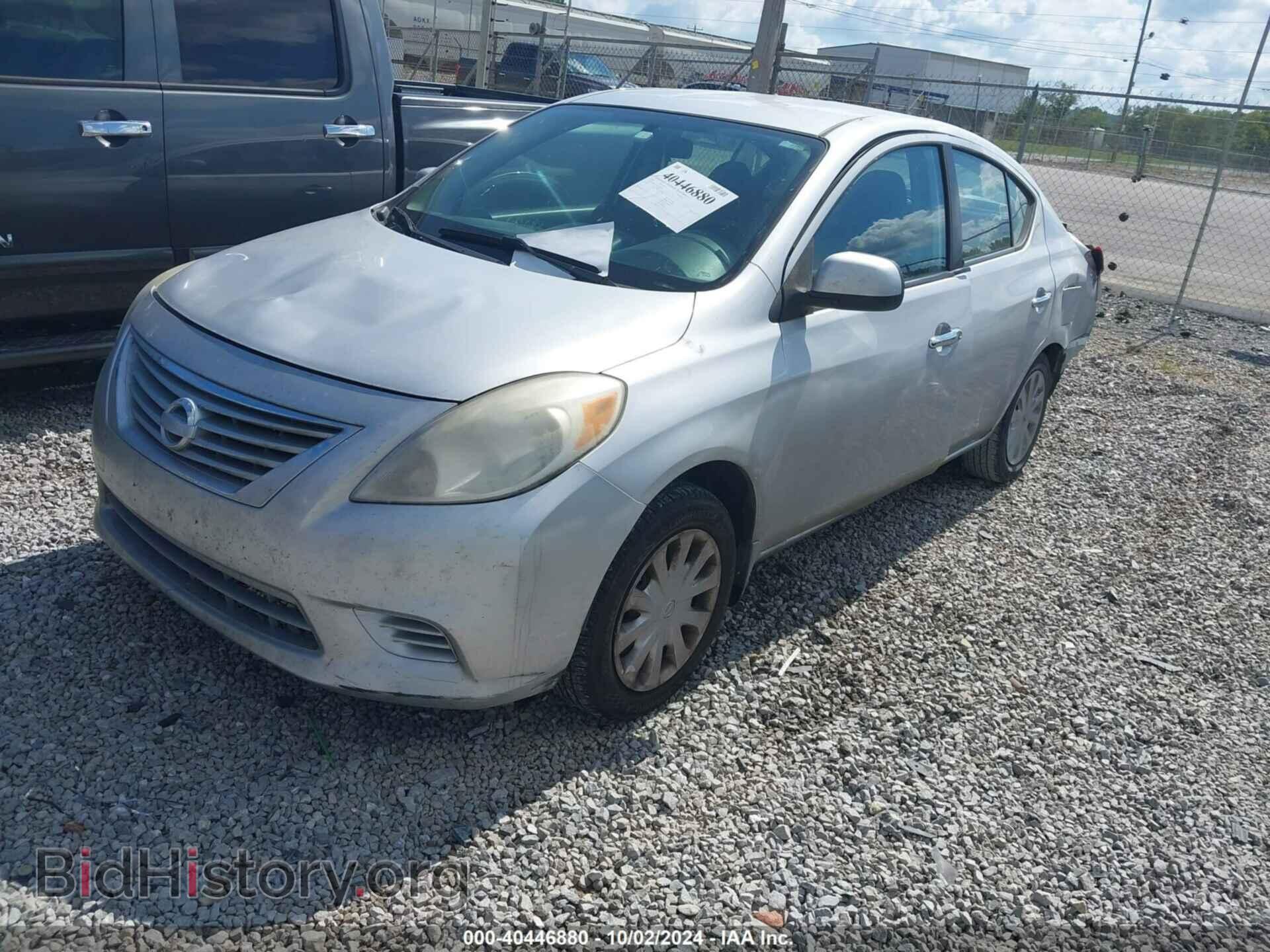 2012 NISSAN VERSA - VIN: 3N1CN7AP7CL879199 - Фото 2