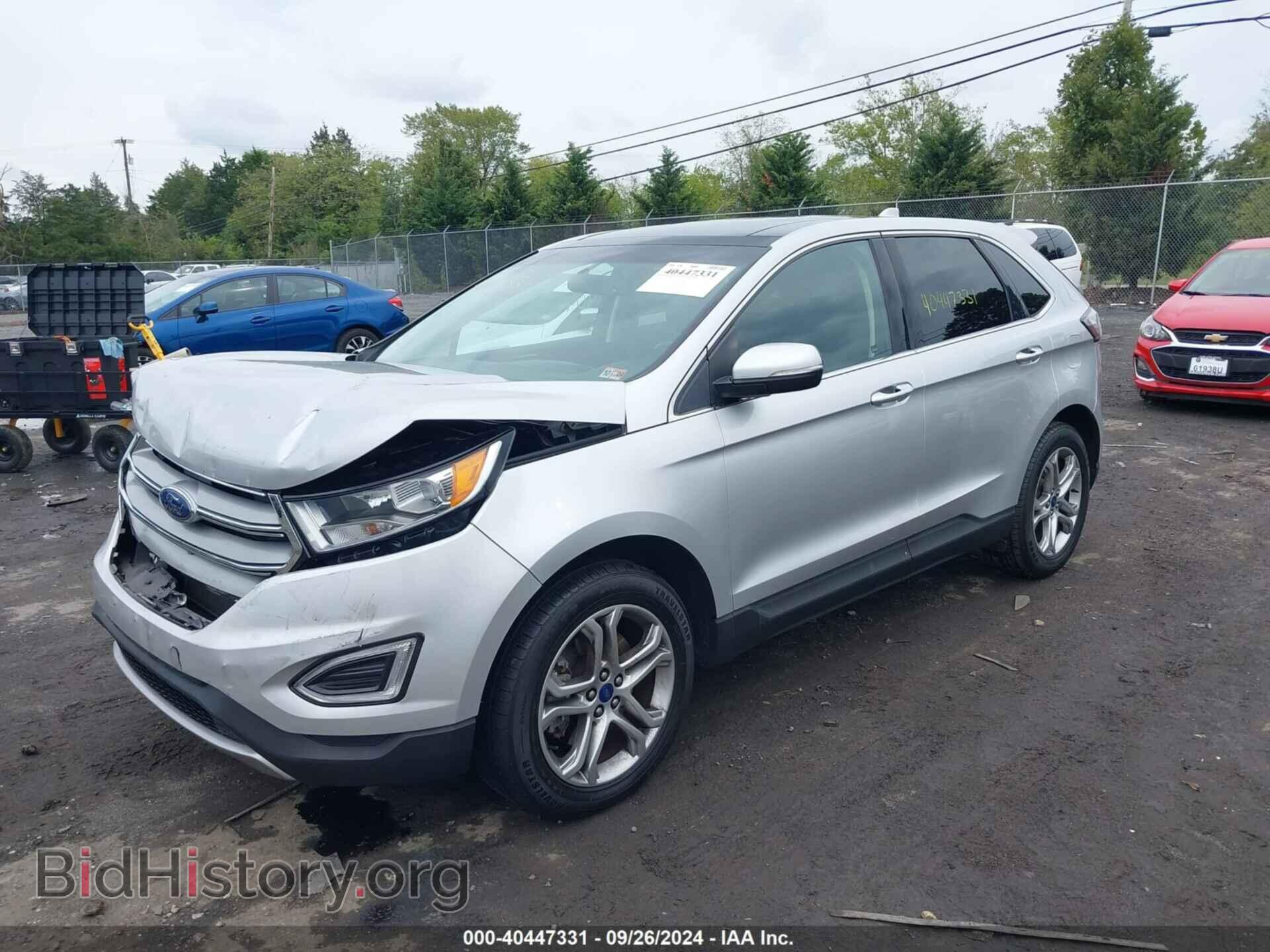 2018 FORD EDGE - VIN: 2FMPK4K85JBC33130 - Фото 2